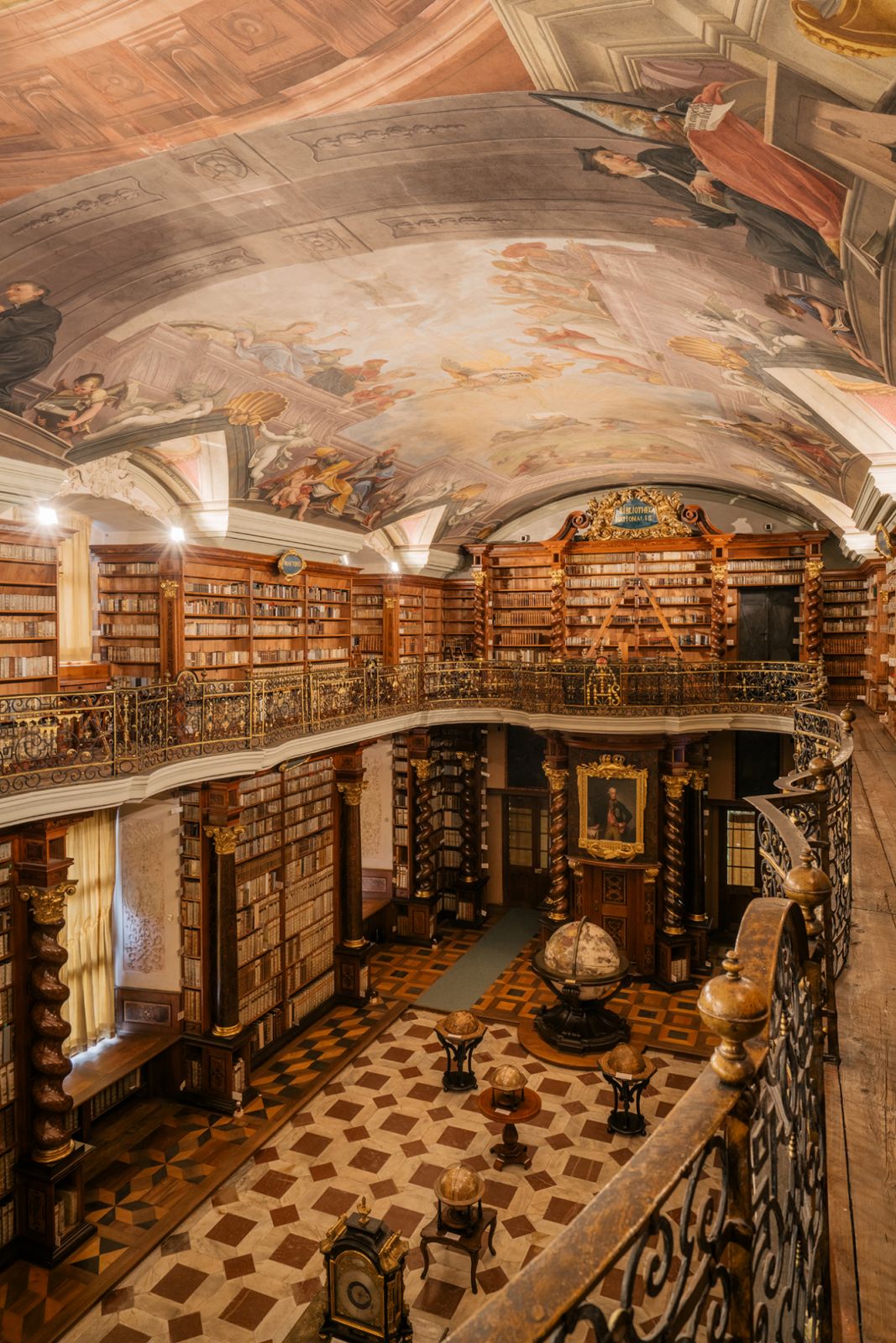 The Clementinum Baroque Library