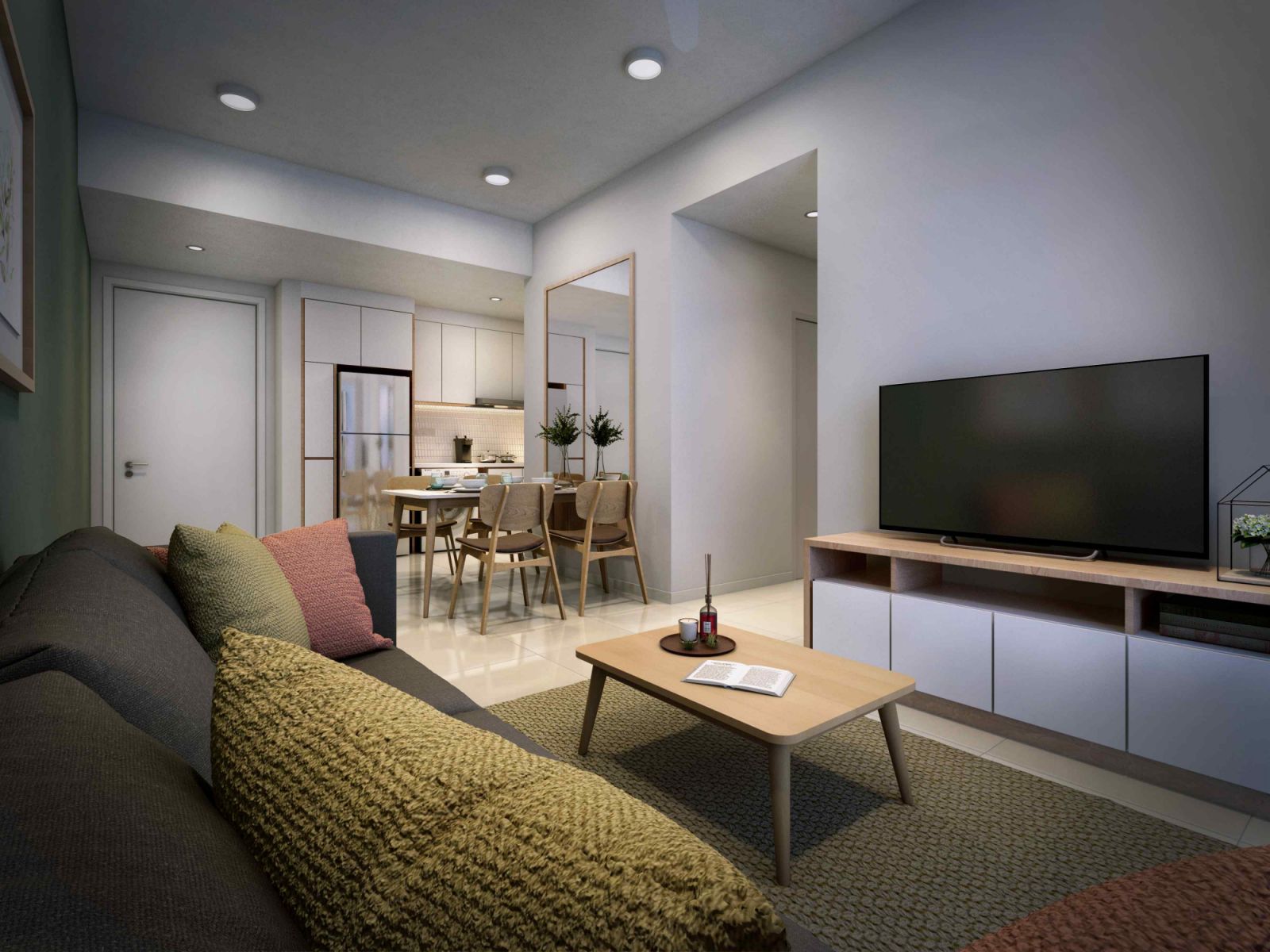 Each unit at TwinPines Serviced Suites comes furnished with high-quality fixtures from reputable brands (Photo: Artist's impression)