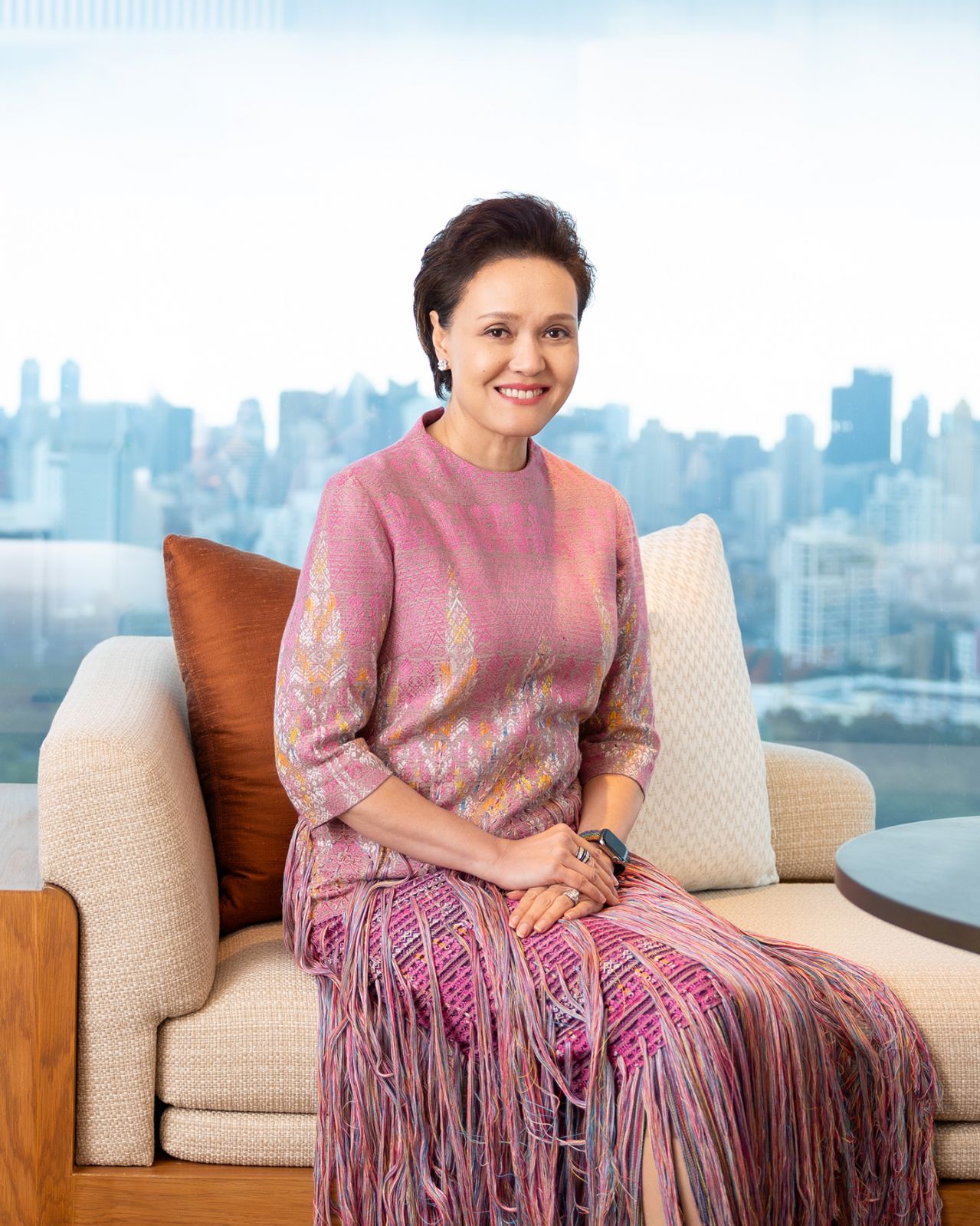 ศุภจี สุธรรมพันธุ์ ประธานเจ้าหน้าที่บริหารกลุ่ม บริษัท ดุสิตธานี จำกัด (มหาชน)
