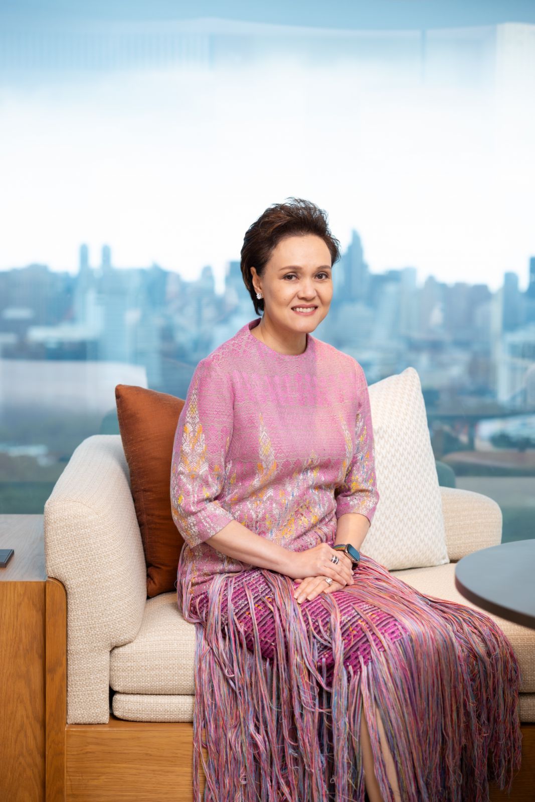 ศุภจี สุธรรมพันธุ์ ประธานเจ้าหน้าที่บริหารกลุ่ม บริษัท ดุสิตธานี จำกัด (มหาชน)