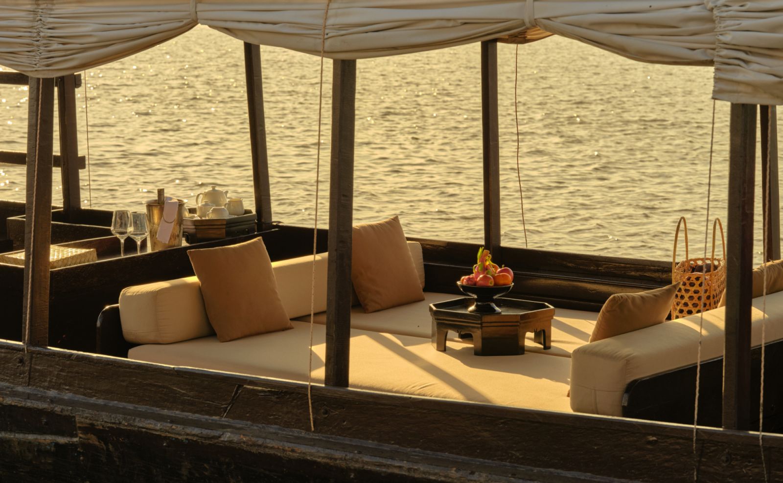 Amanbala Sunset Cruise at Tonle Sap Lake at Amansara
