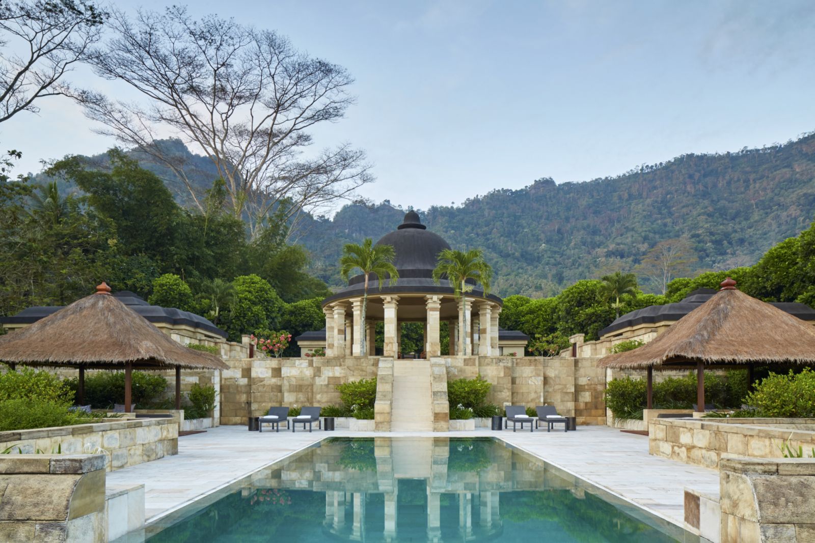 Dalem Jiwo suite pool at Amanjiwo