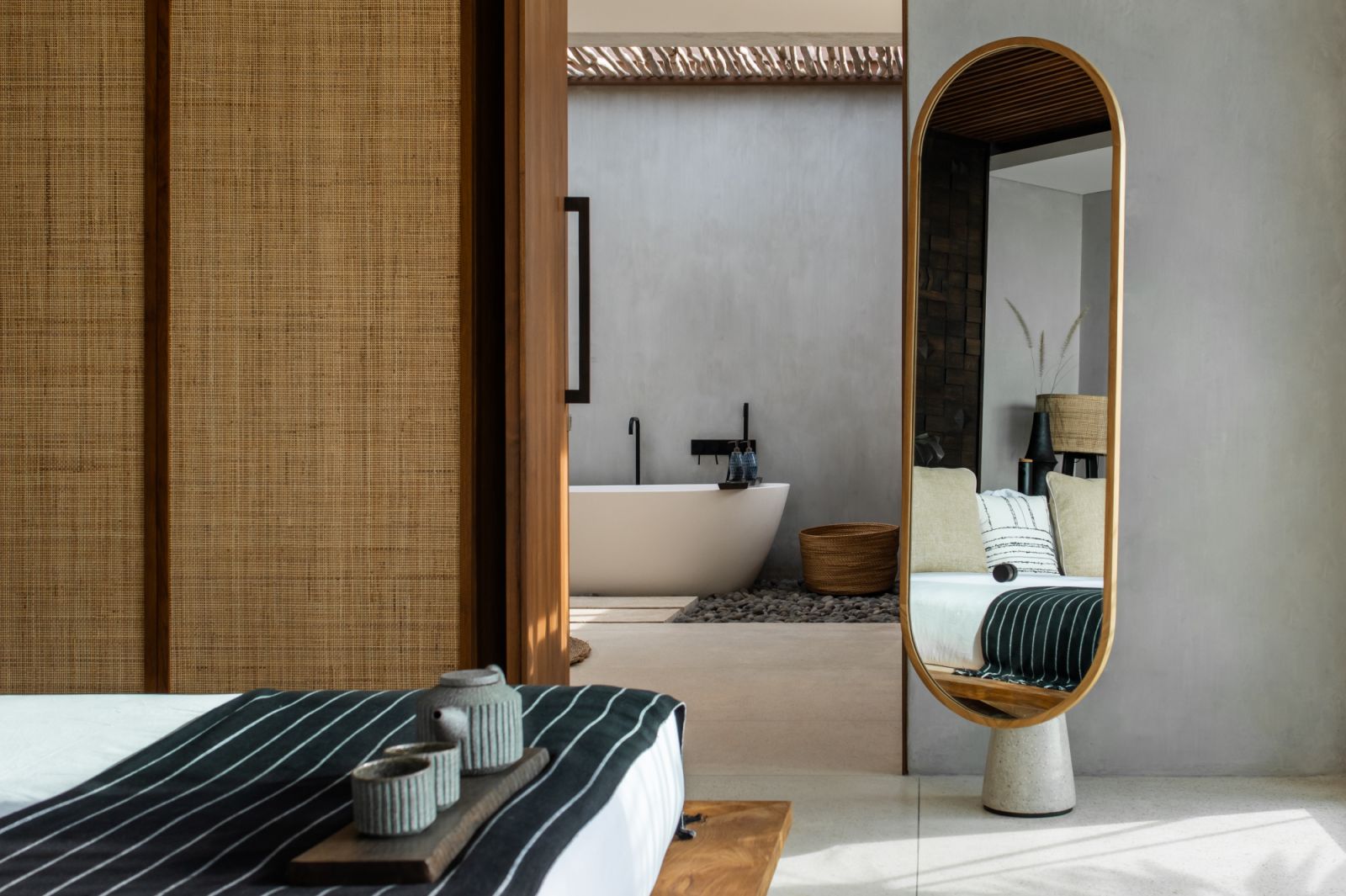 Beach suite bedroom at Cap Karoso