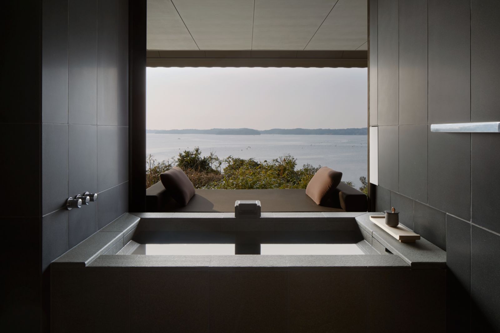 Nagi Suite bathroom at Amanemu