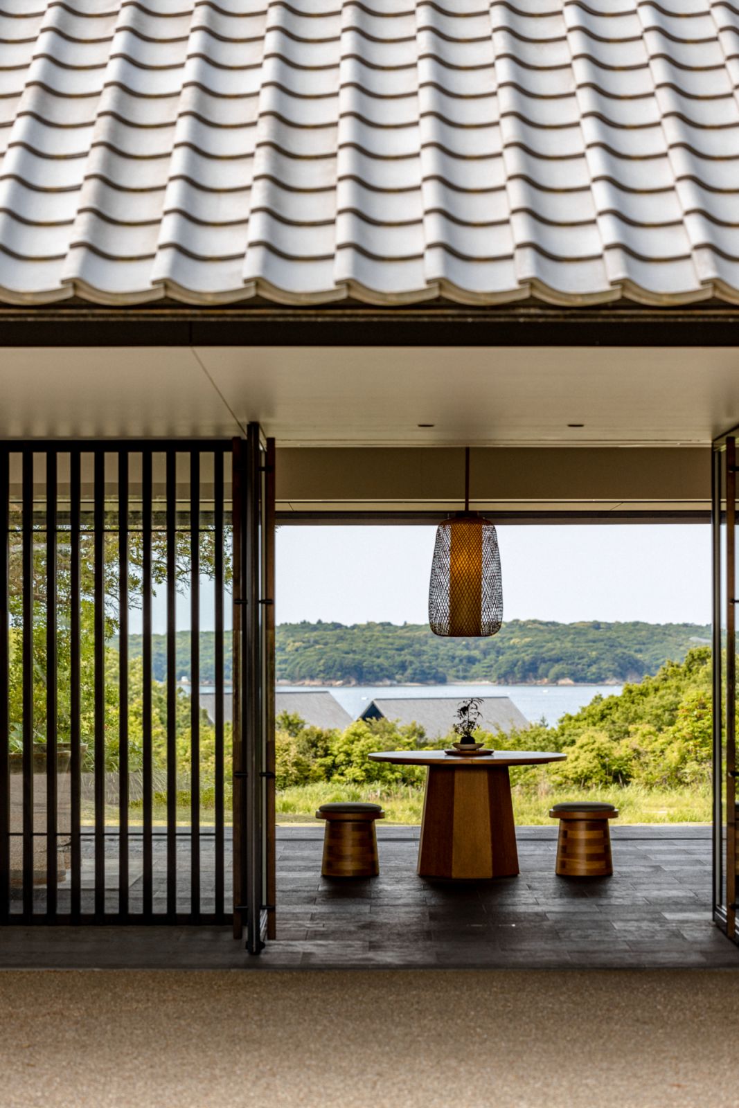 Entrance lobby at Amanemu