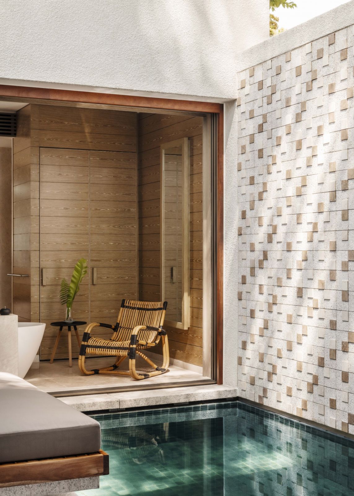 Ocean Junior Suite plunge pool at One&Only Desaru Coast