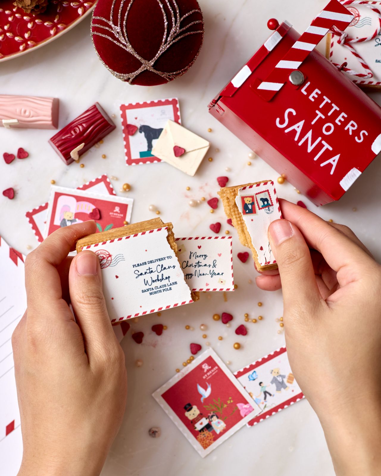 Postcard Surprise Cookies (Photo: The St. Regis Kuala Lumpur)