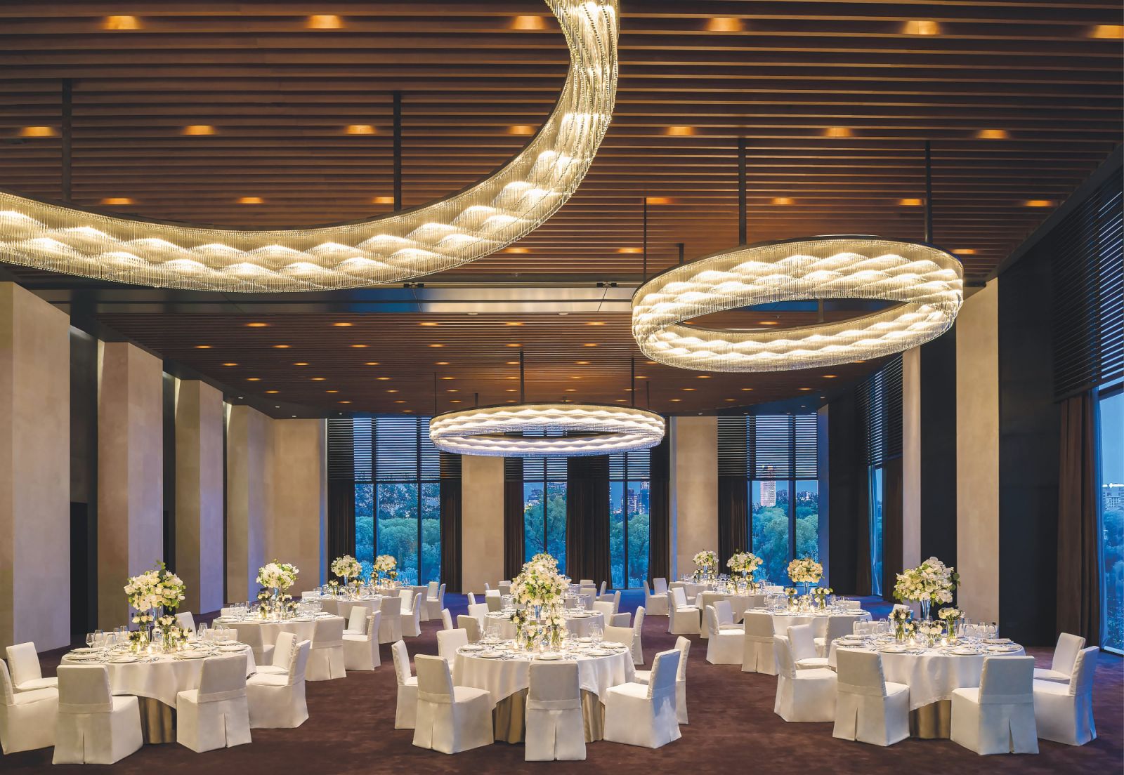 Bvlgari ballroom at Bvlgari Hotel Beijing