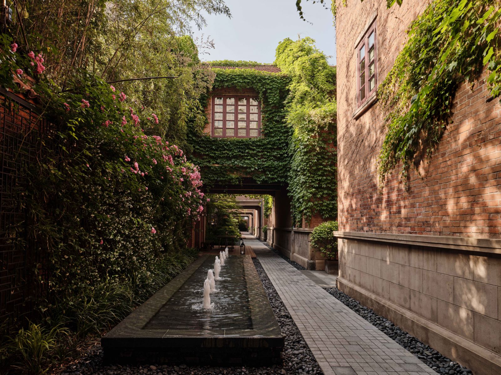Secret garden at Capella Shanghai