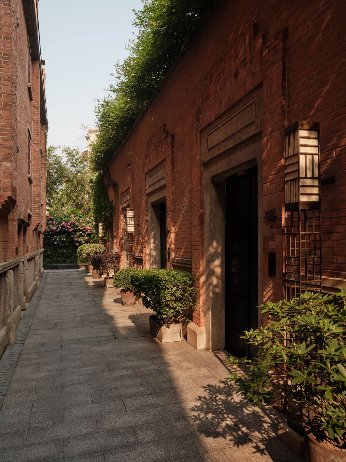 Shikumen lane at Capella Shanghai