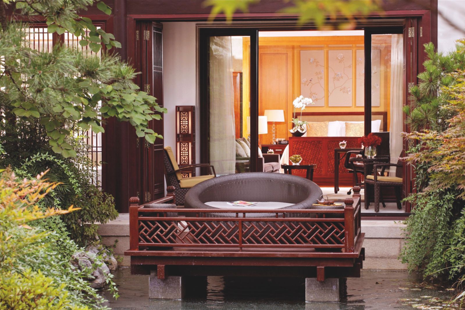 Garden Terrace room at Four Seasons Hangzhou at West Lake