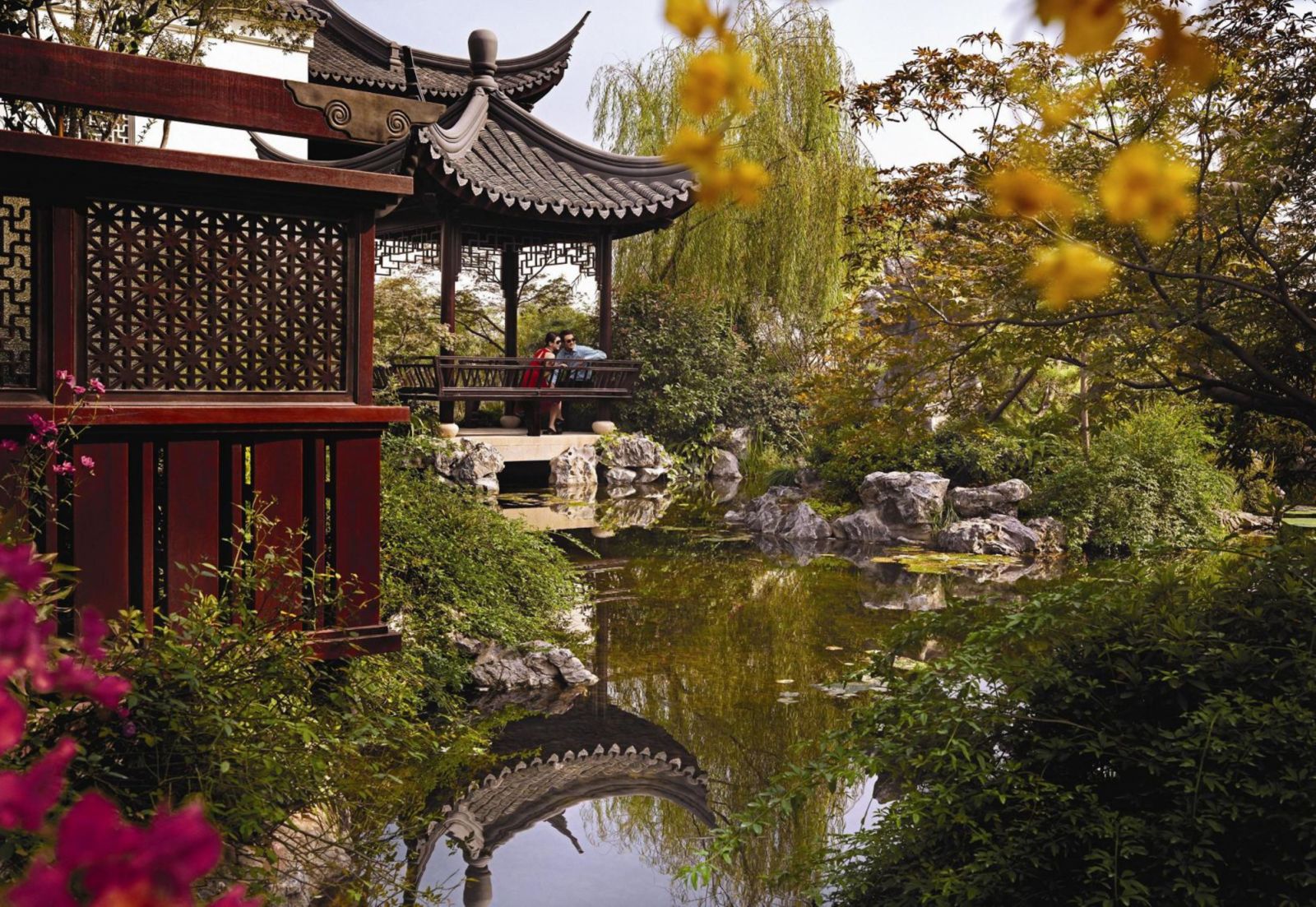 Garden at Four Seasons Hangzhou at West Lake