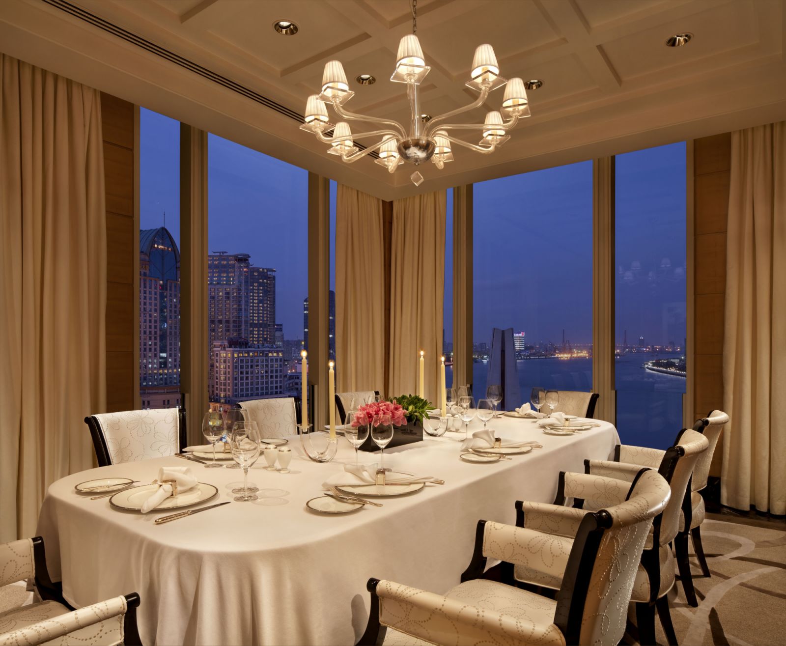 Sir Elly's Restaurant Sir Horace's private dining room at The Peninsula Shanghai
