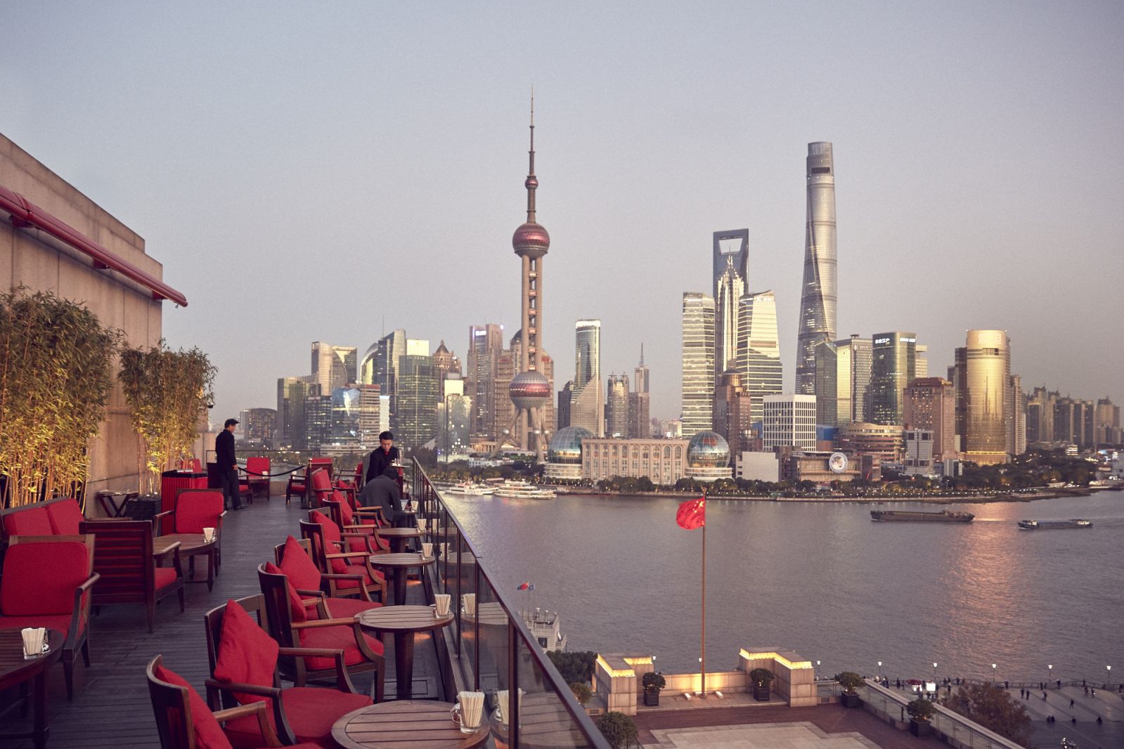 Sir Elly's Terrace at The Peninsula Shanghai