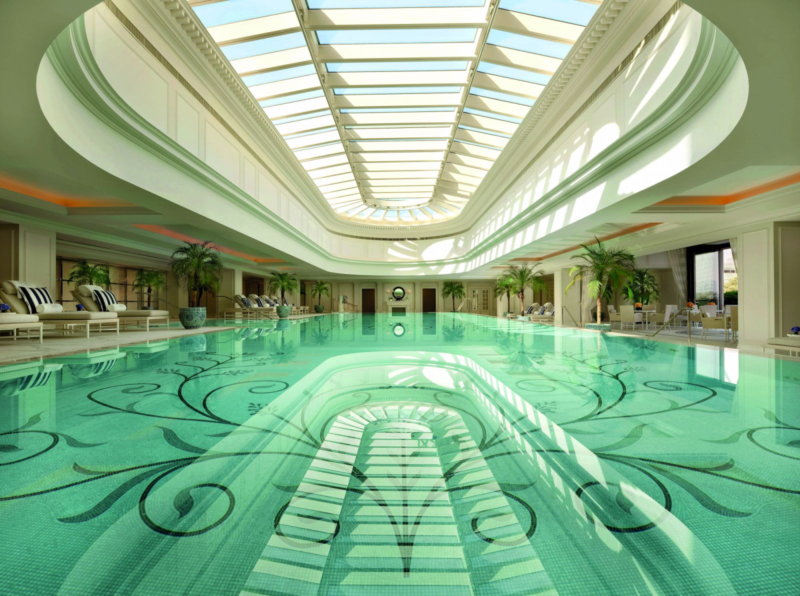 Pool at The Peninsula Shanghai