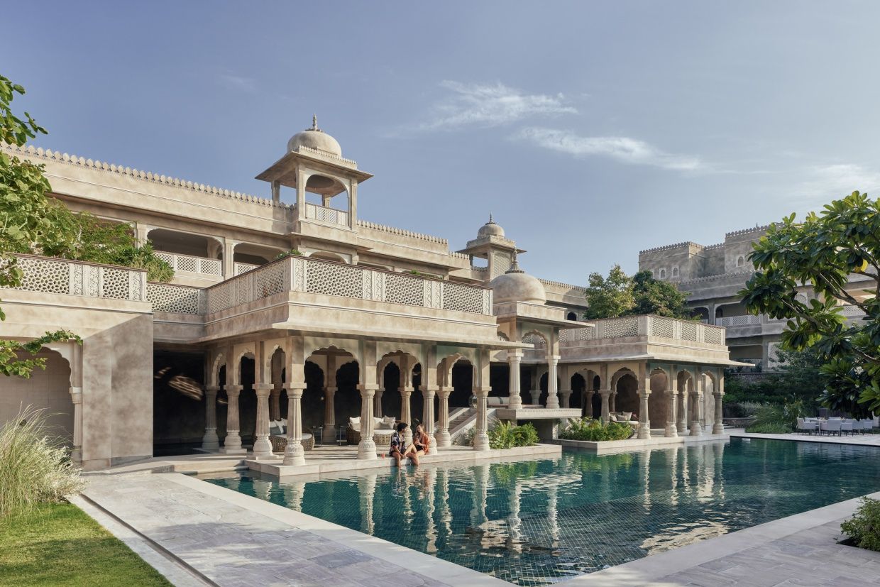 Rani Bagh exterior at Six Senses Fort Barwara