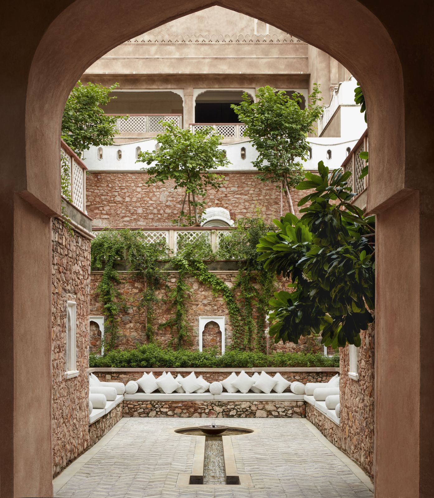 Entrance at Six Senses Fort Barwara