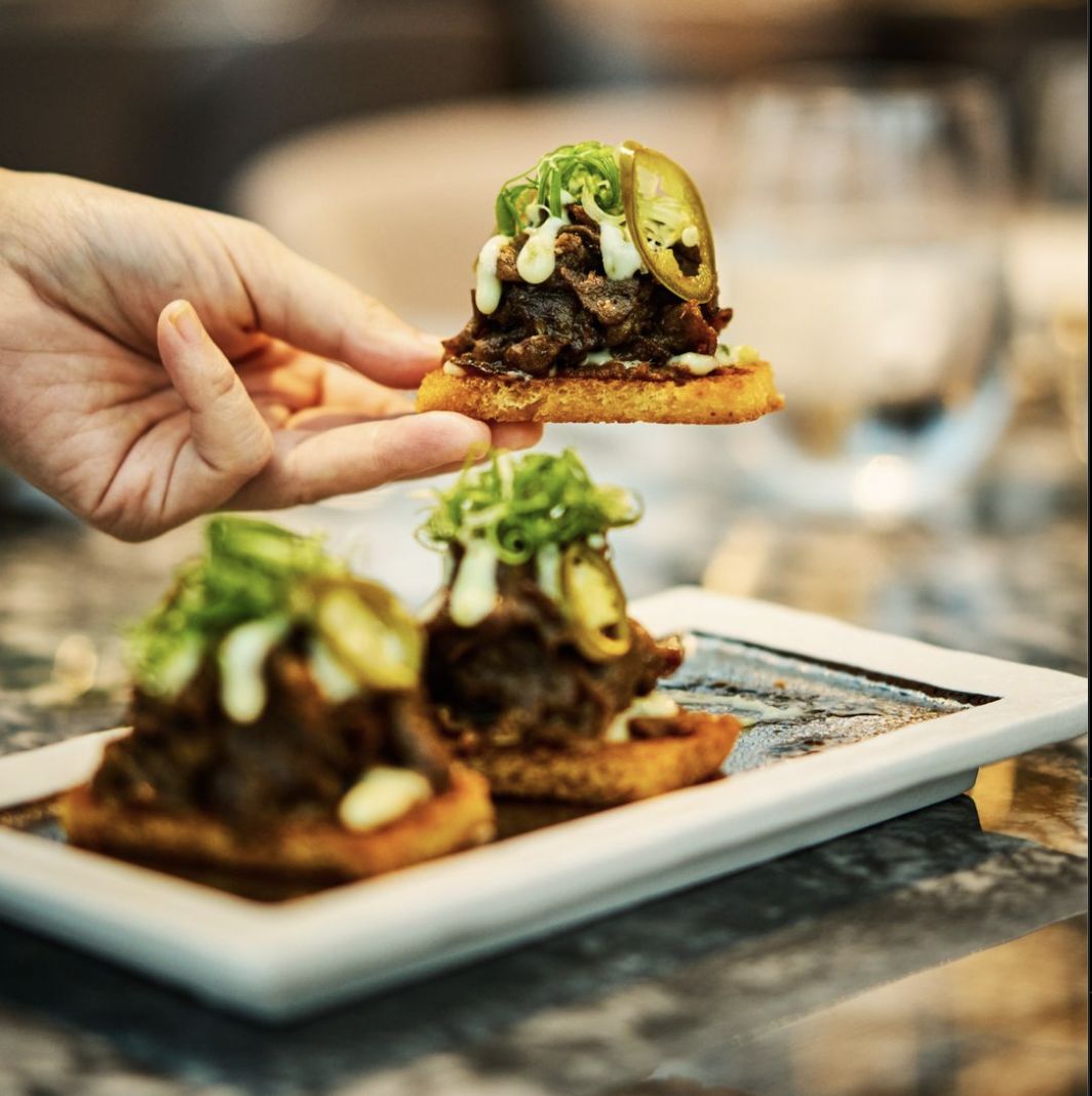 Wagyu ox tongue on toast (Photo: Instagram / @upperhouse.kl)