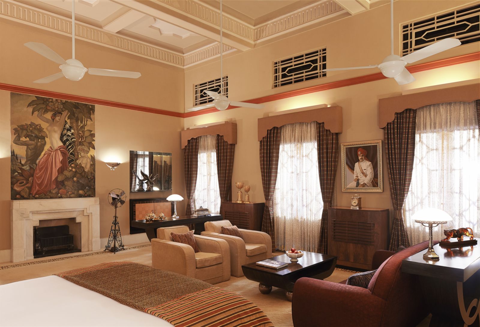 Maharaja suite at Umaid Bhawan Palace