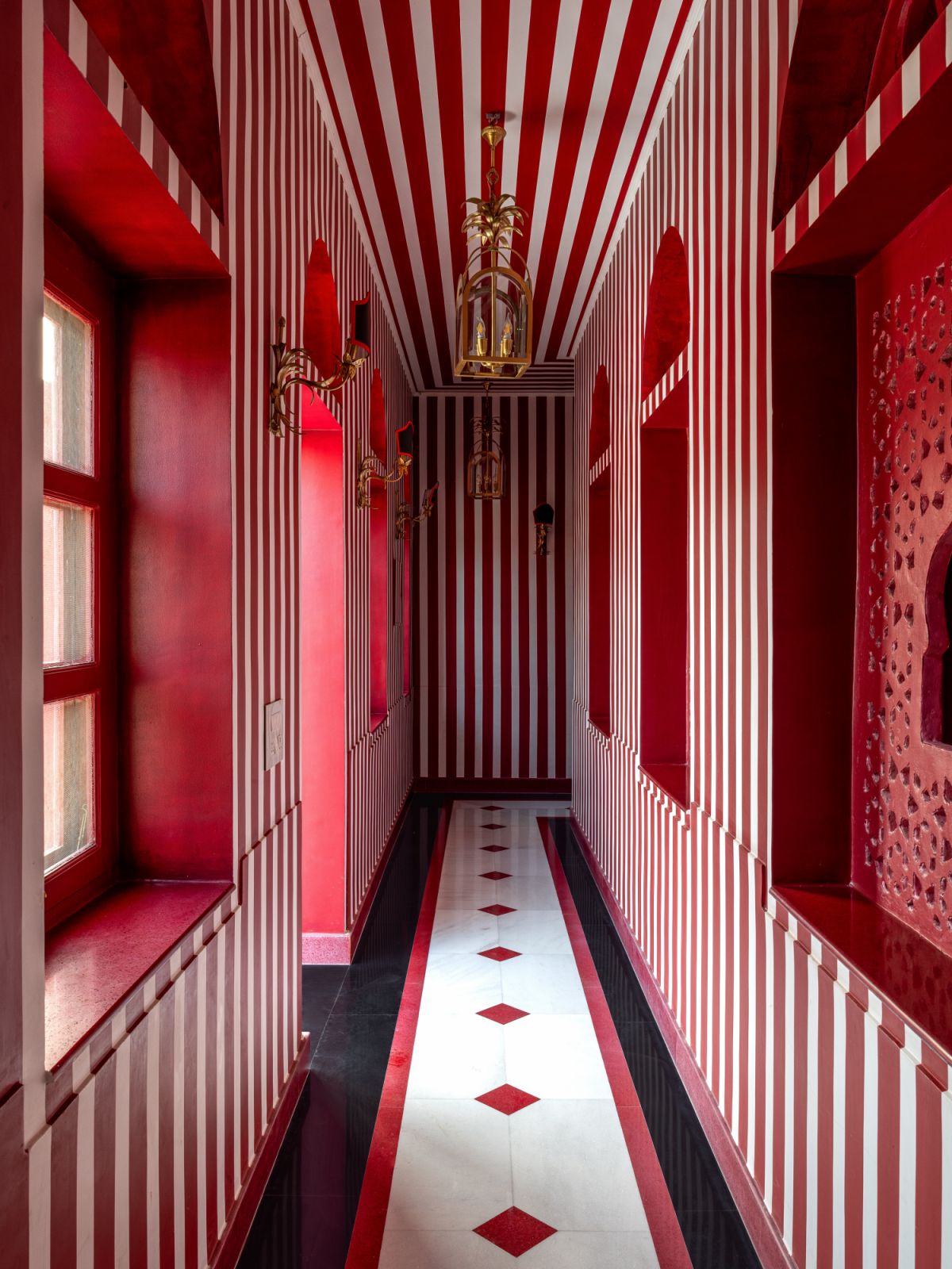 Corridor at Villa Palladio