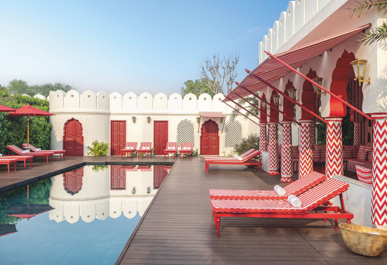 Swimming pool at Villa Palladio