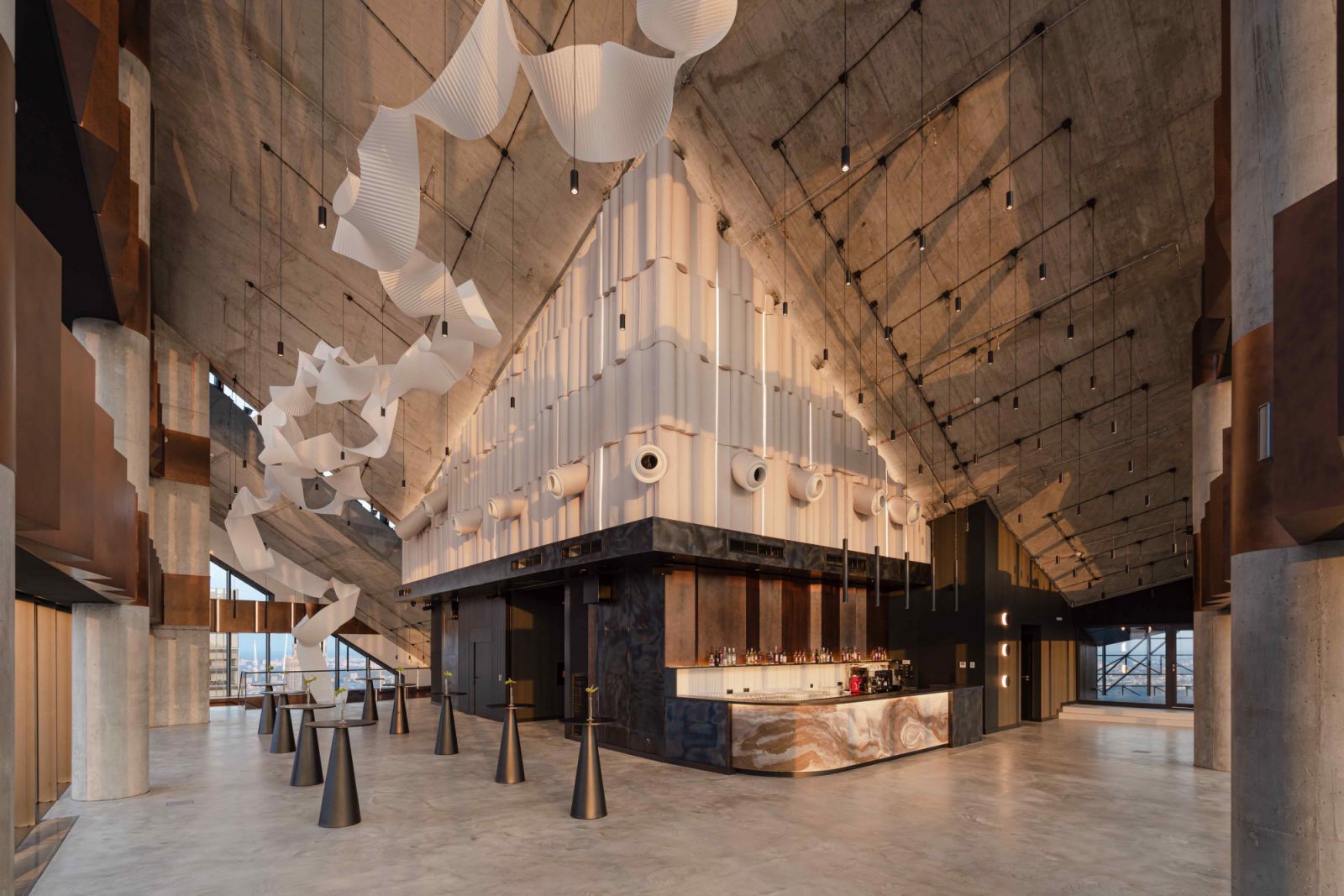 Event venue LookUp!, designed by Wrocław-based MIXD design studio