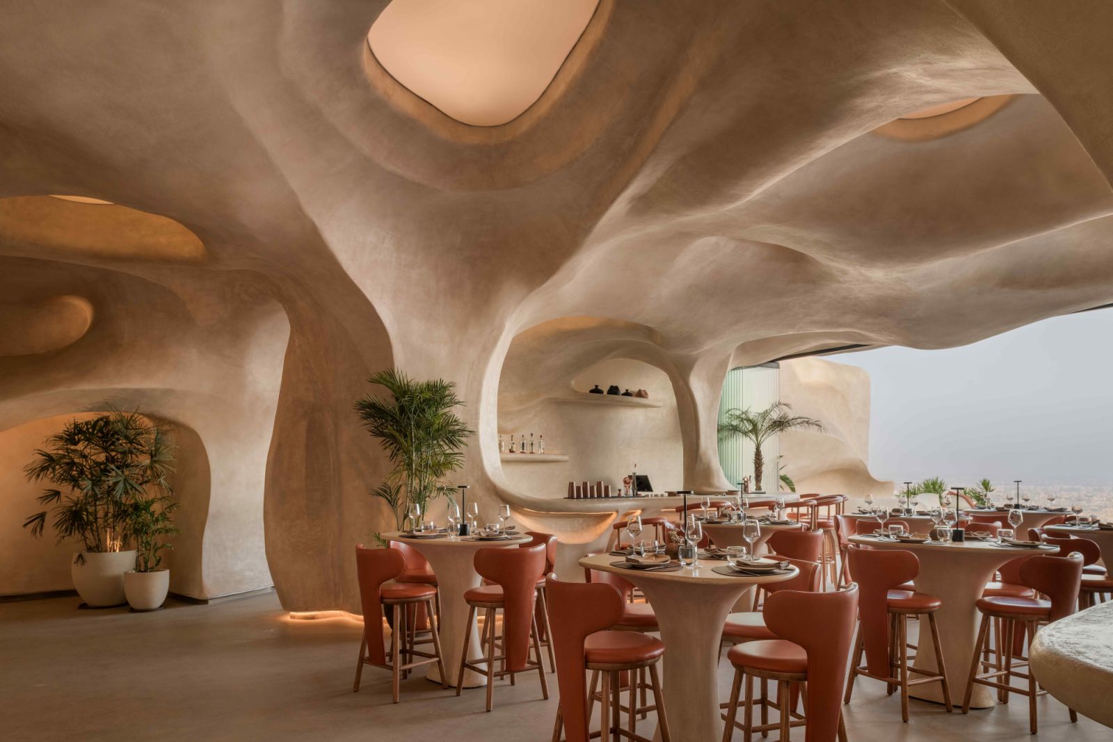Esca Cueva in Giza, Egypt, designed by Badie Architects