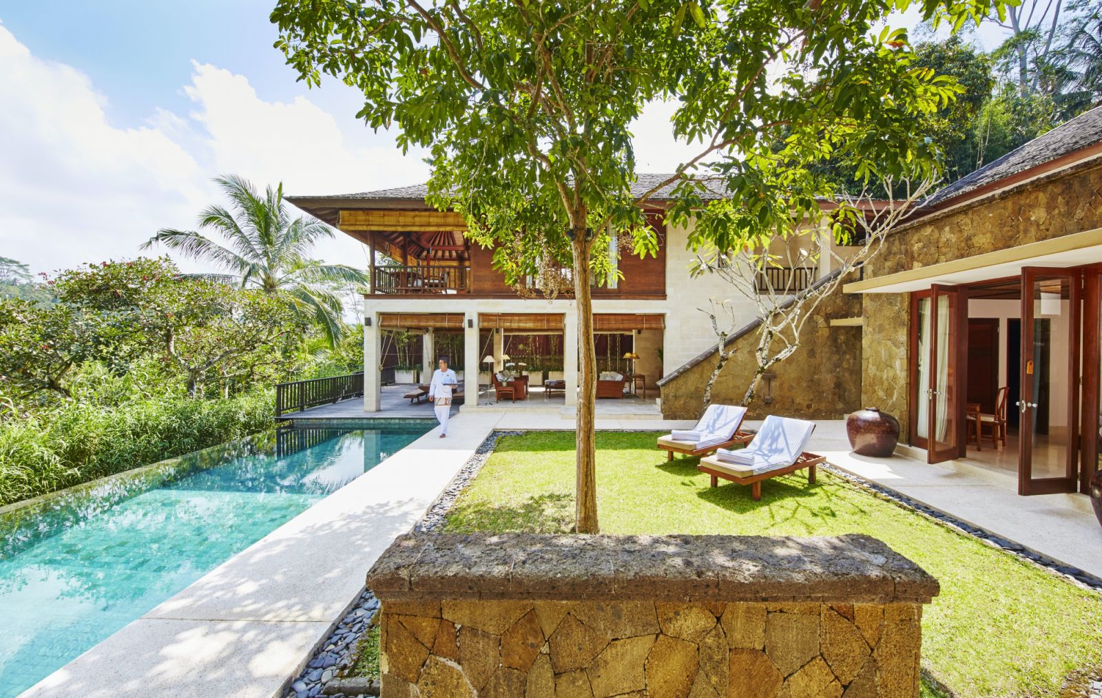 Three-bedroom pool villa at Como Shambhala estate