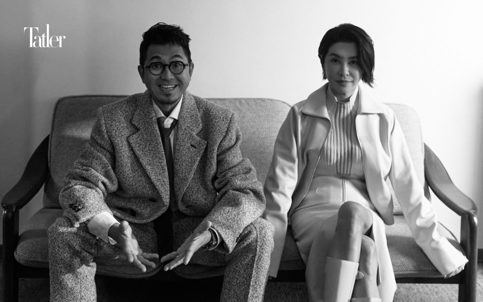 唐林設計總監廖韋強與執行長陳渼蓁。(Photo: Hedy Chang)