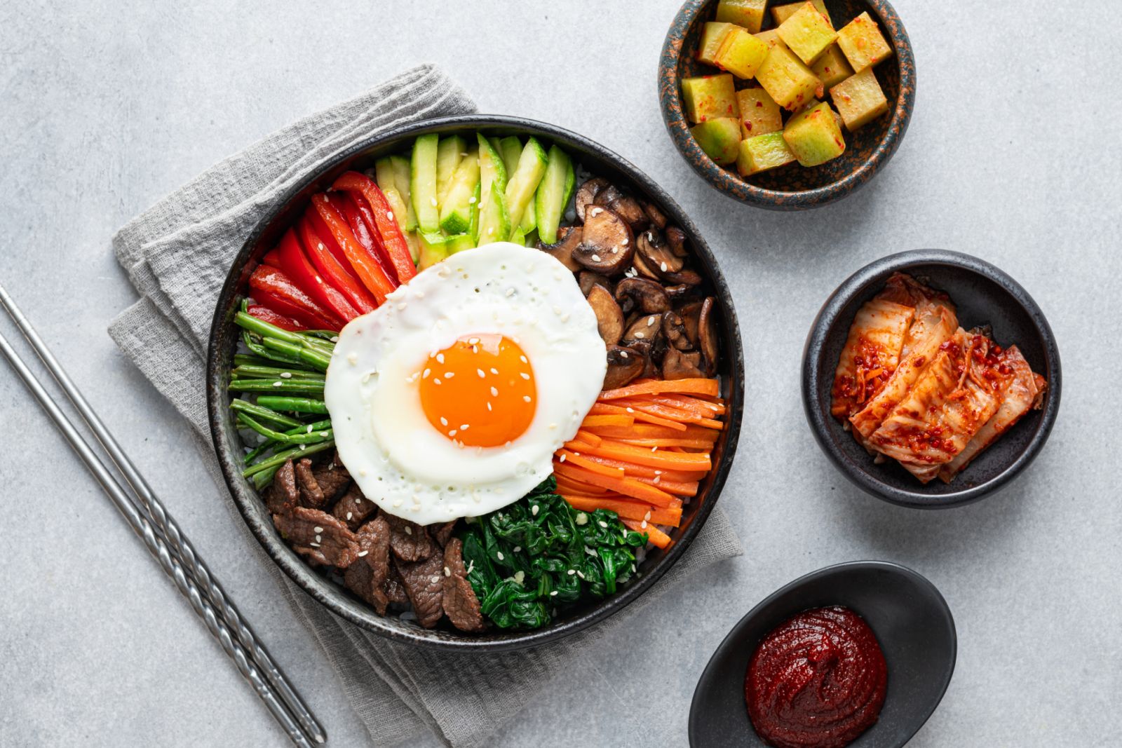 Bibimbap: the epitome of eating your colours (Photo: Getty Images)