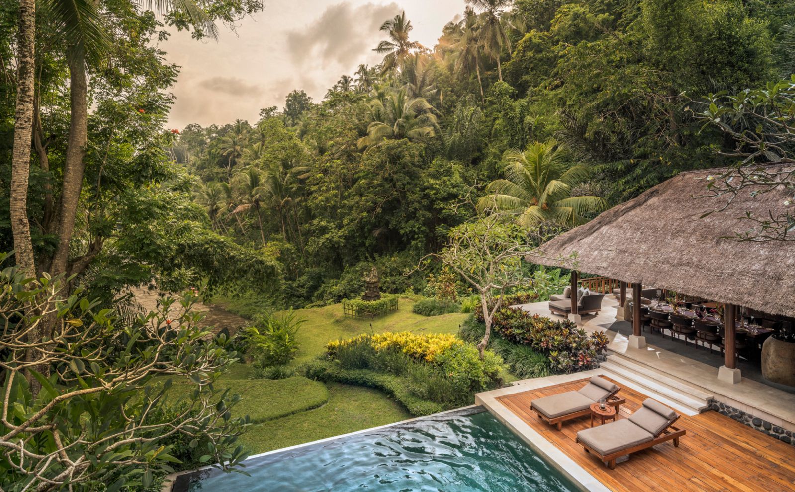 Royal villa pool at Four Seasons Resort Bali at Sayan