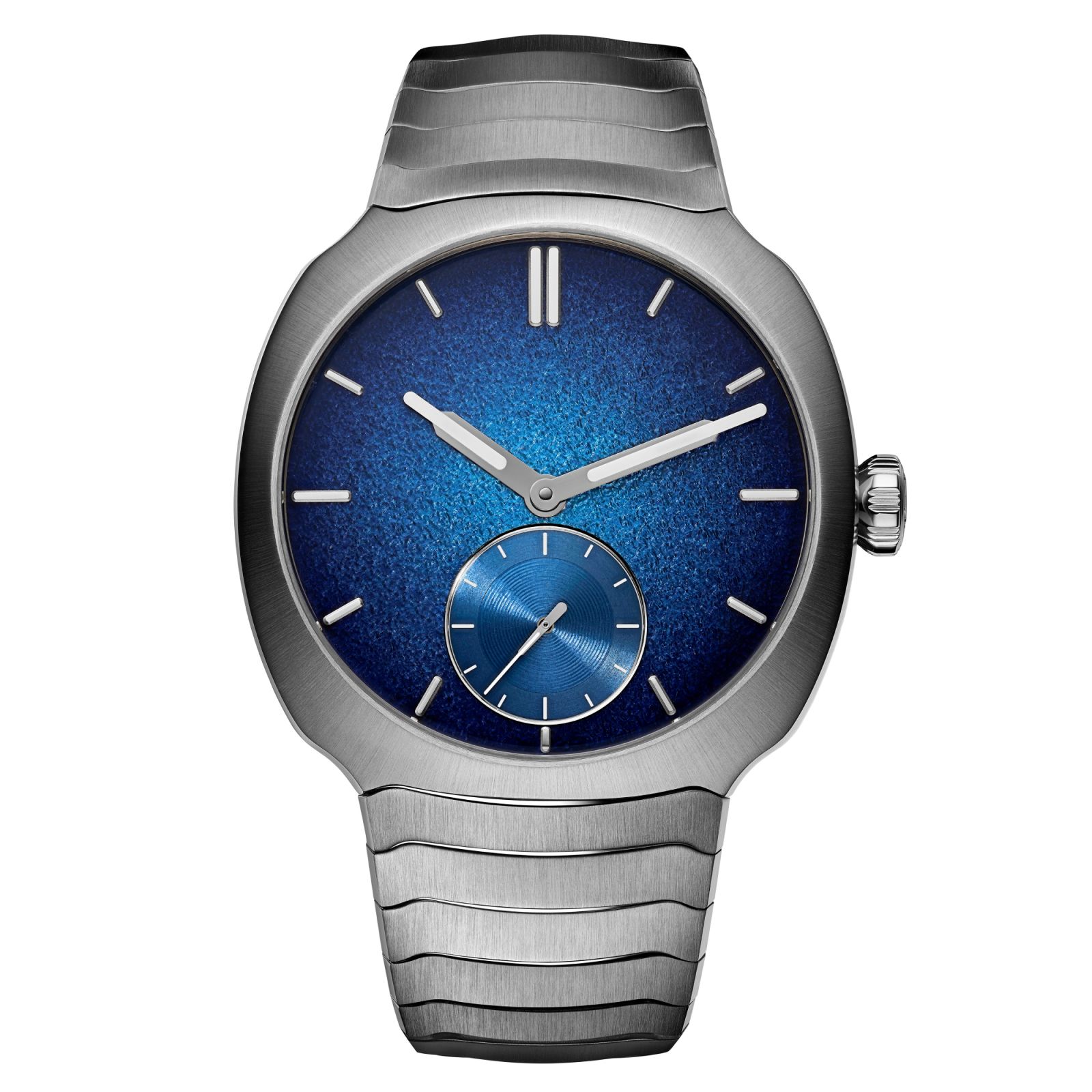 H. Moser & Cie Streamliner Small Seconds Blue Enamel (Time Only Watch Prize)