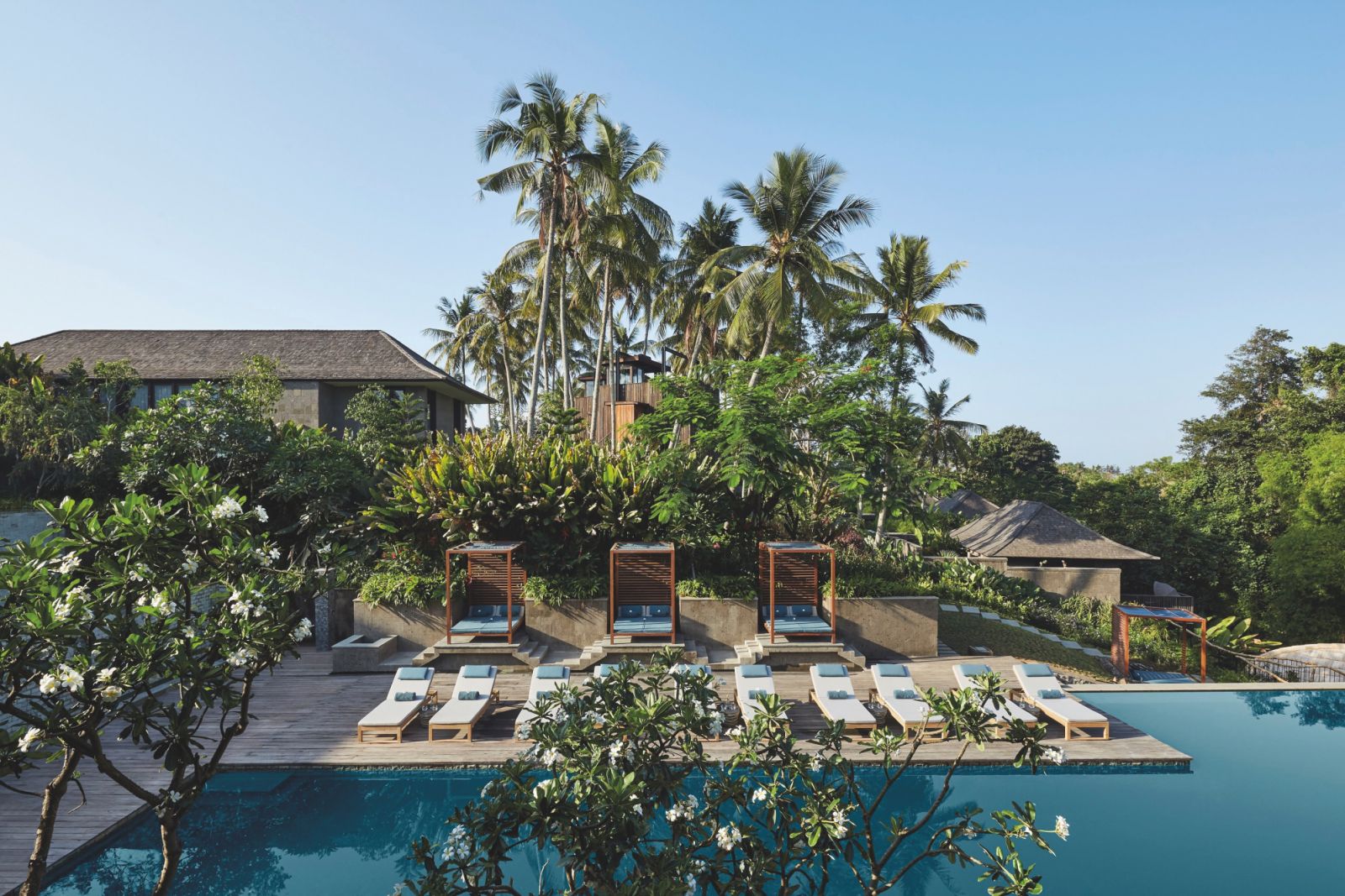Swimming pool at Nirjhara