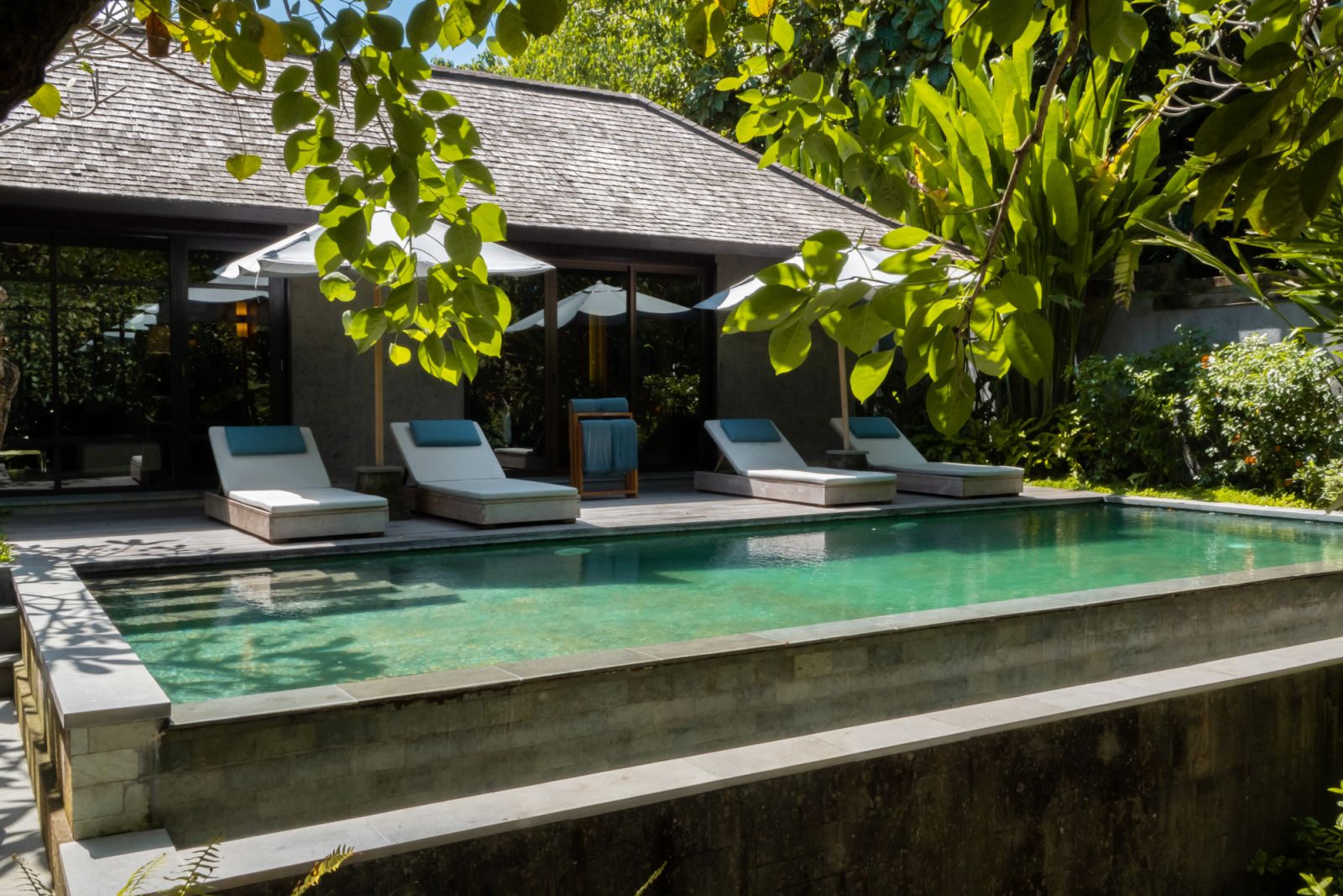 Two-bedroom Jungle Pool Pavilion at Nirjhara