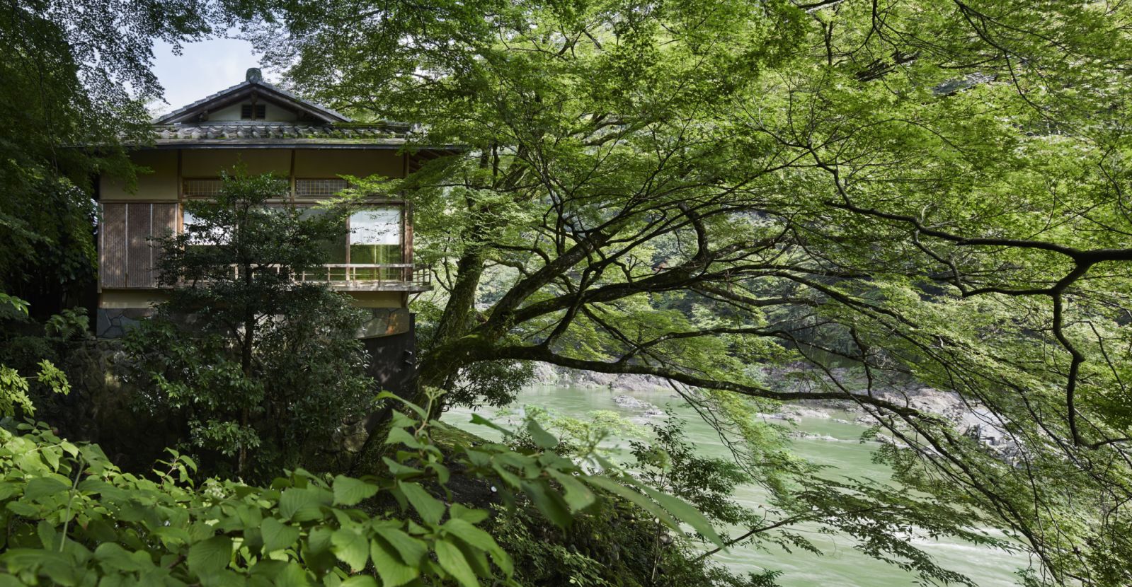 Exterior at Hoshinoya Kyoto