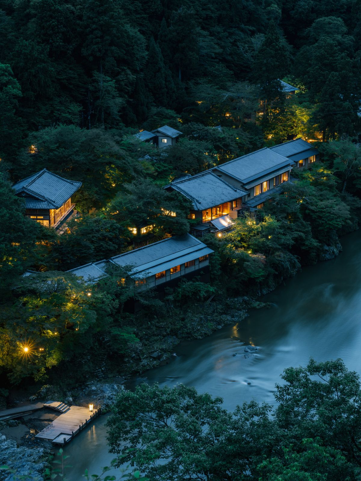 Exterior at Hoshinoya Kyoto