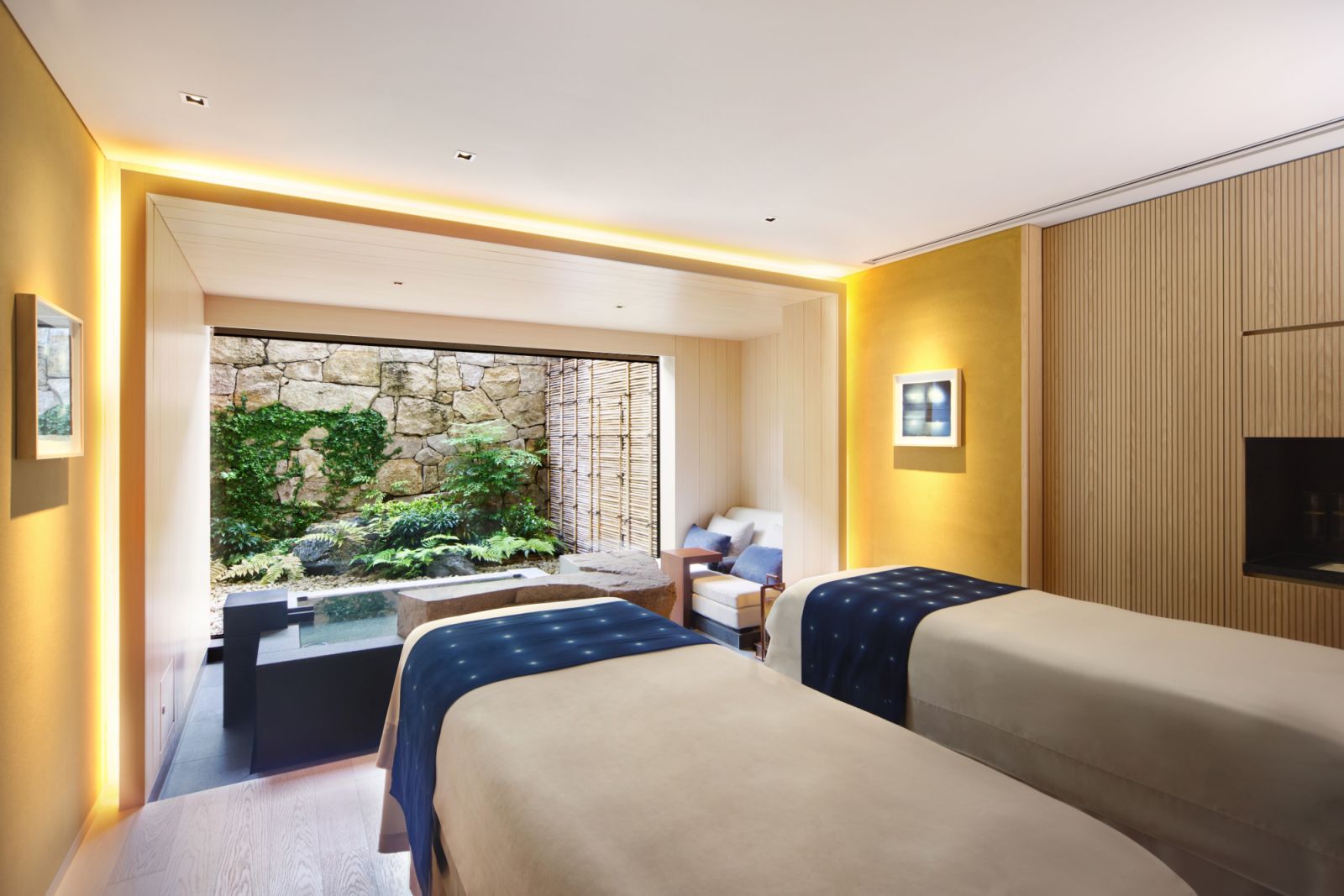 Spa treatment room at Hotel The Mitsui Kyoto