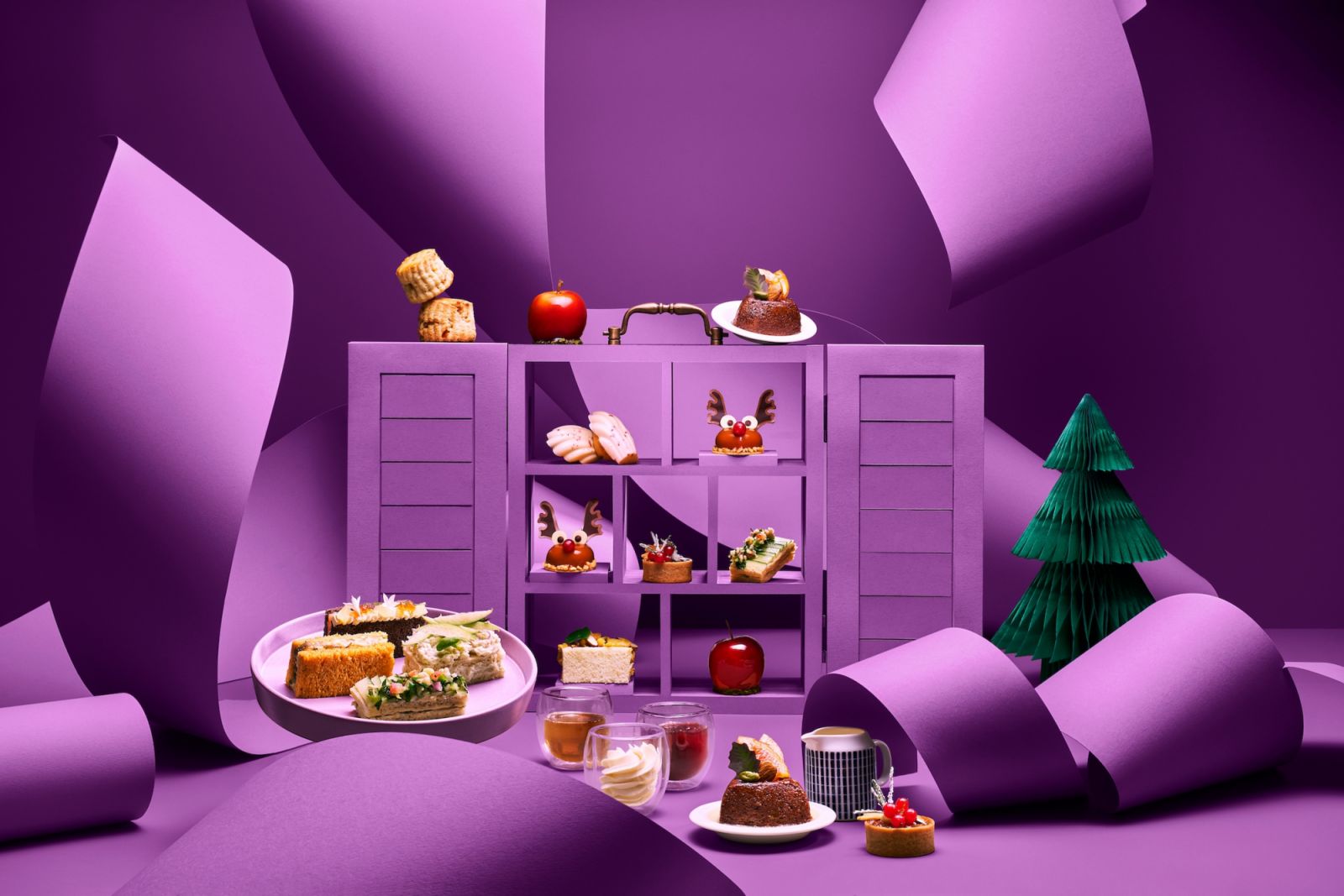 “Festive Tea-scape” at Alley on 25 (Photo: Andaz Singapore)