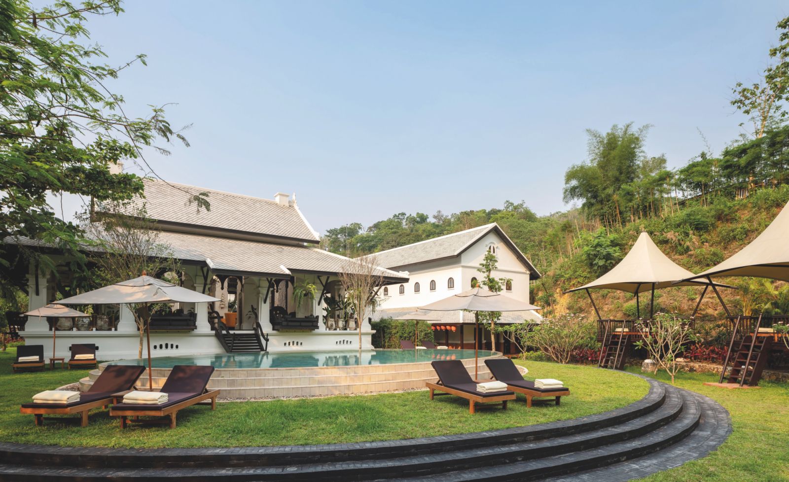 Pool at Rosewood Luang Prabang