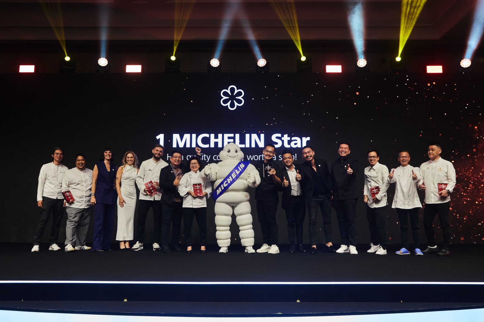 One Michelin-starred restaurants at the Michelin Guide Ceremony Kuala Lumpur & Penang 2025 (Photo: Michelin)