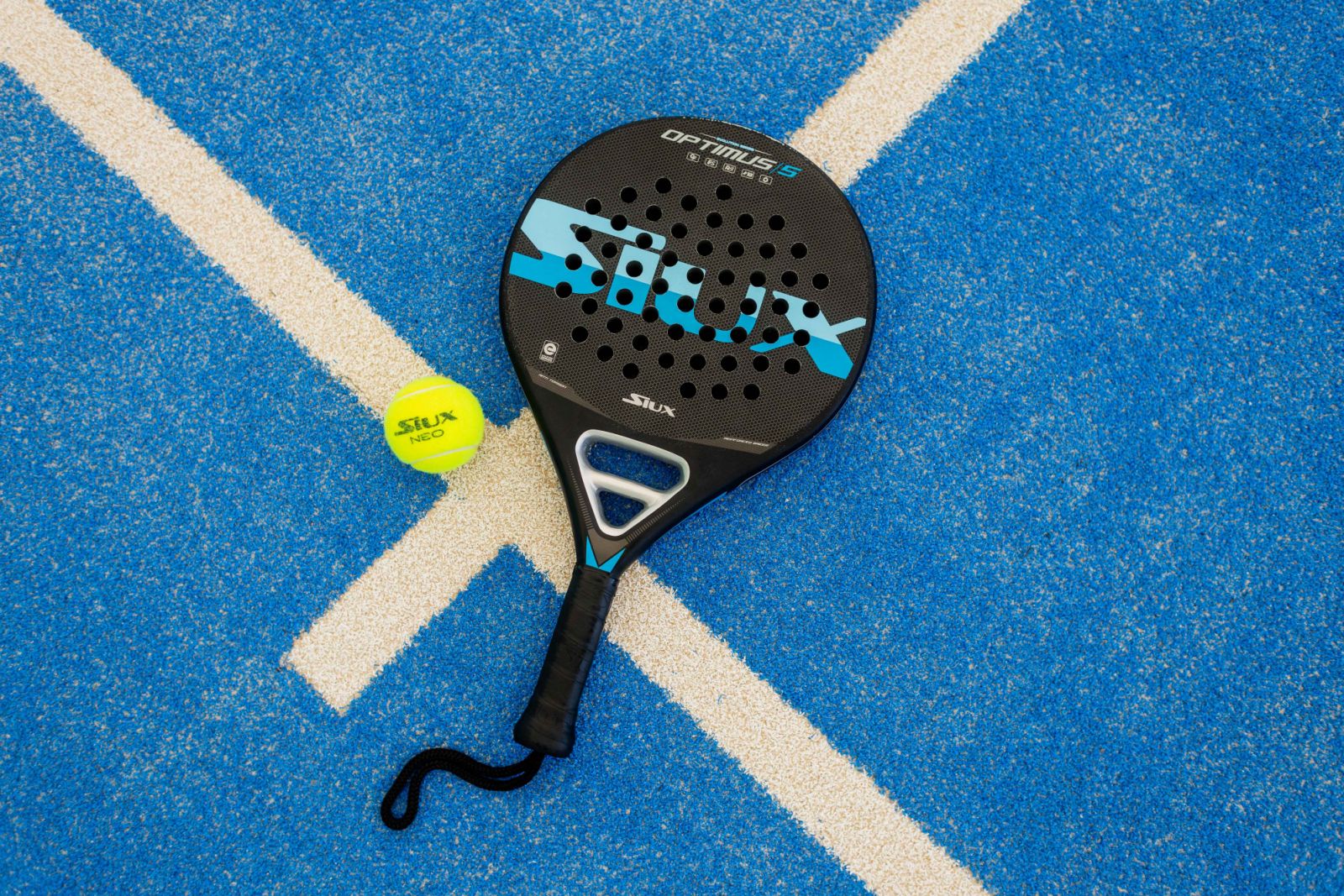 A padel racket is a solid, perforated paddle without strings, designed to enhance control and precision with a short, thick handle for easy maneuverability on an enclosed court (Photo: Steph Naval)
