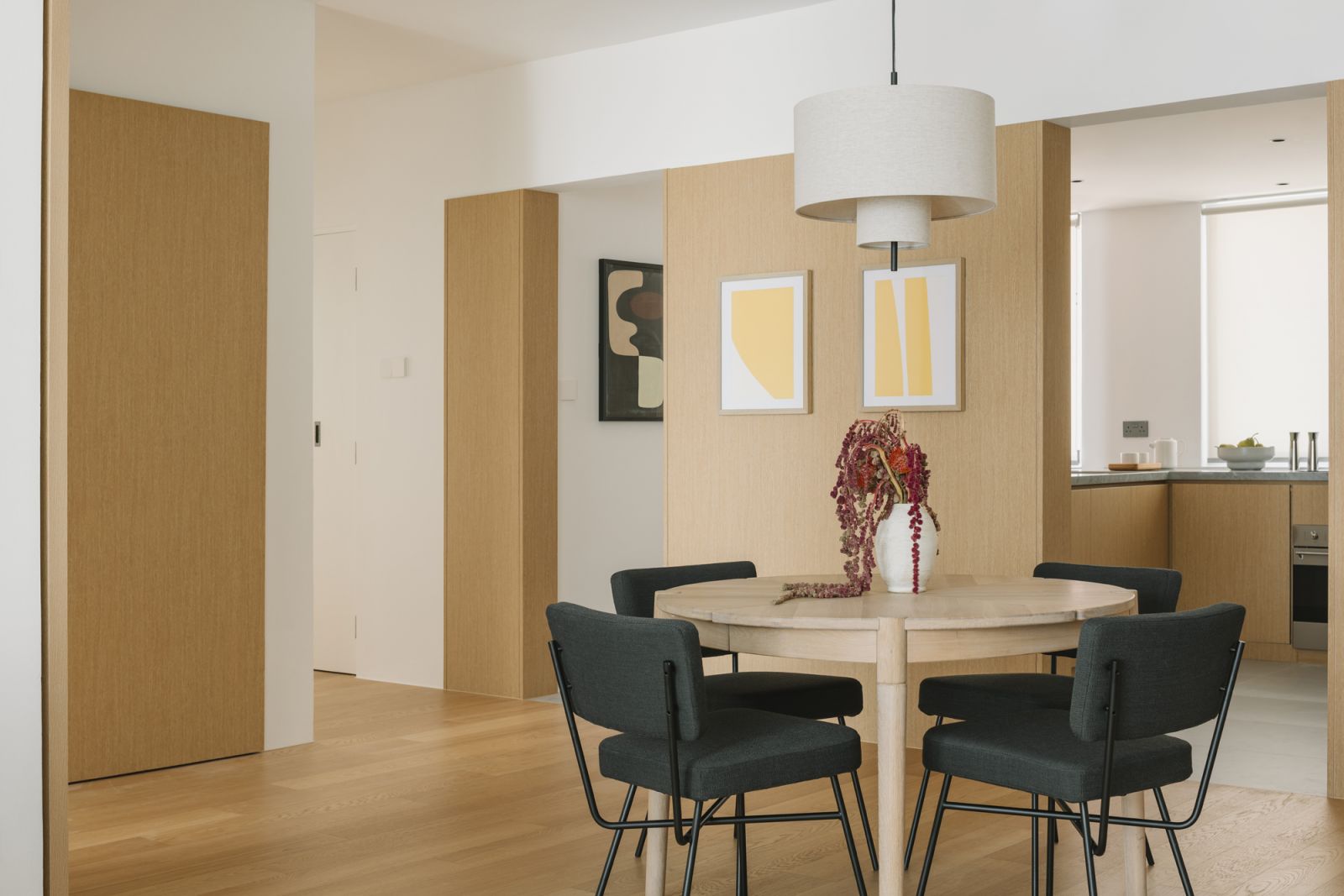 Hazel Park’s inviting dining area
