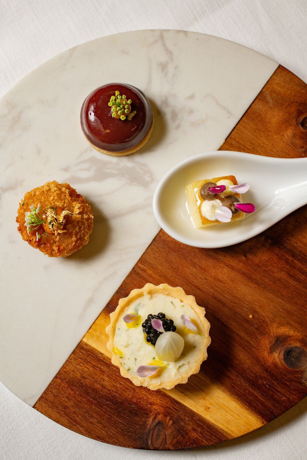 Canapes by The St. Regis Kuala Lumpur (Photo: Fady Younis)