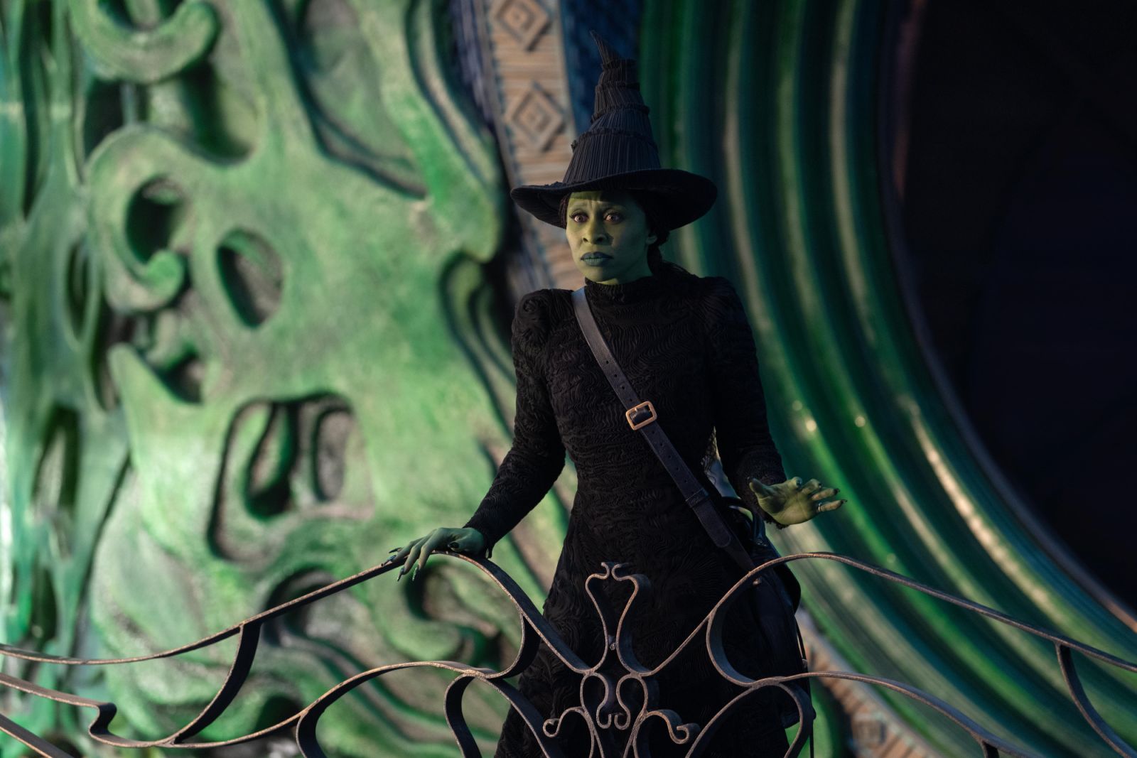 This year's holiday movies include Wicked 2024 which stars Cynthia Erivo as Elphaba (Photo: Universal Pictures)