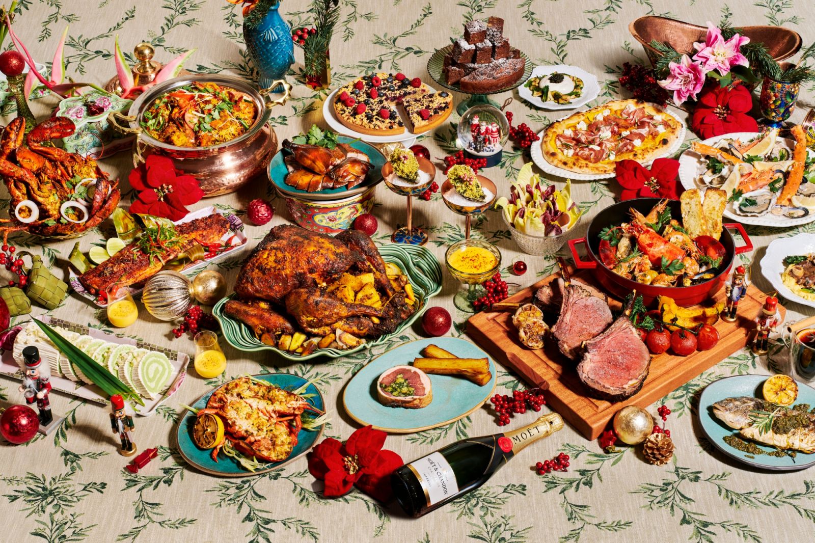 Christmas feasts with family and friends this season with elevated Italian flavours (Photo: Grand Hyatt Singapore)