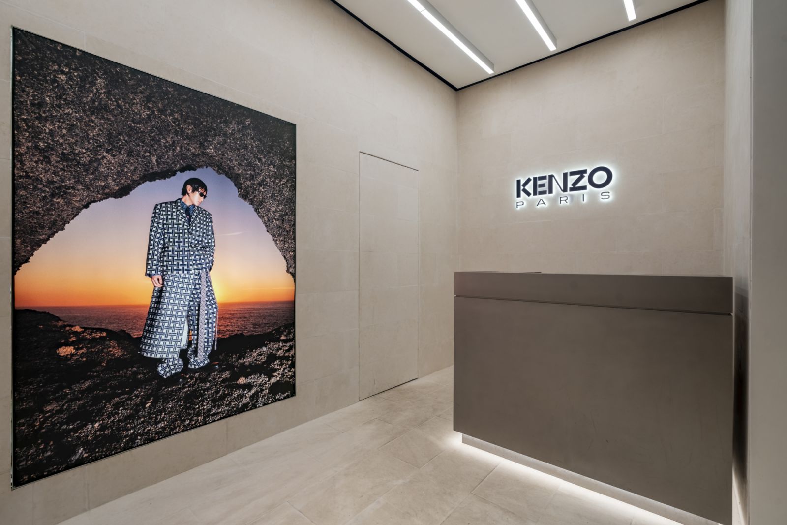 Kenzo’s striking new store at Nustar Mall, Cebu (Photo: SSI Group)