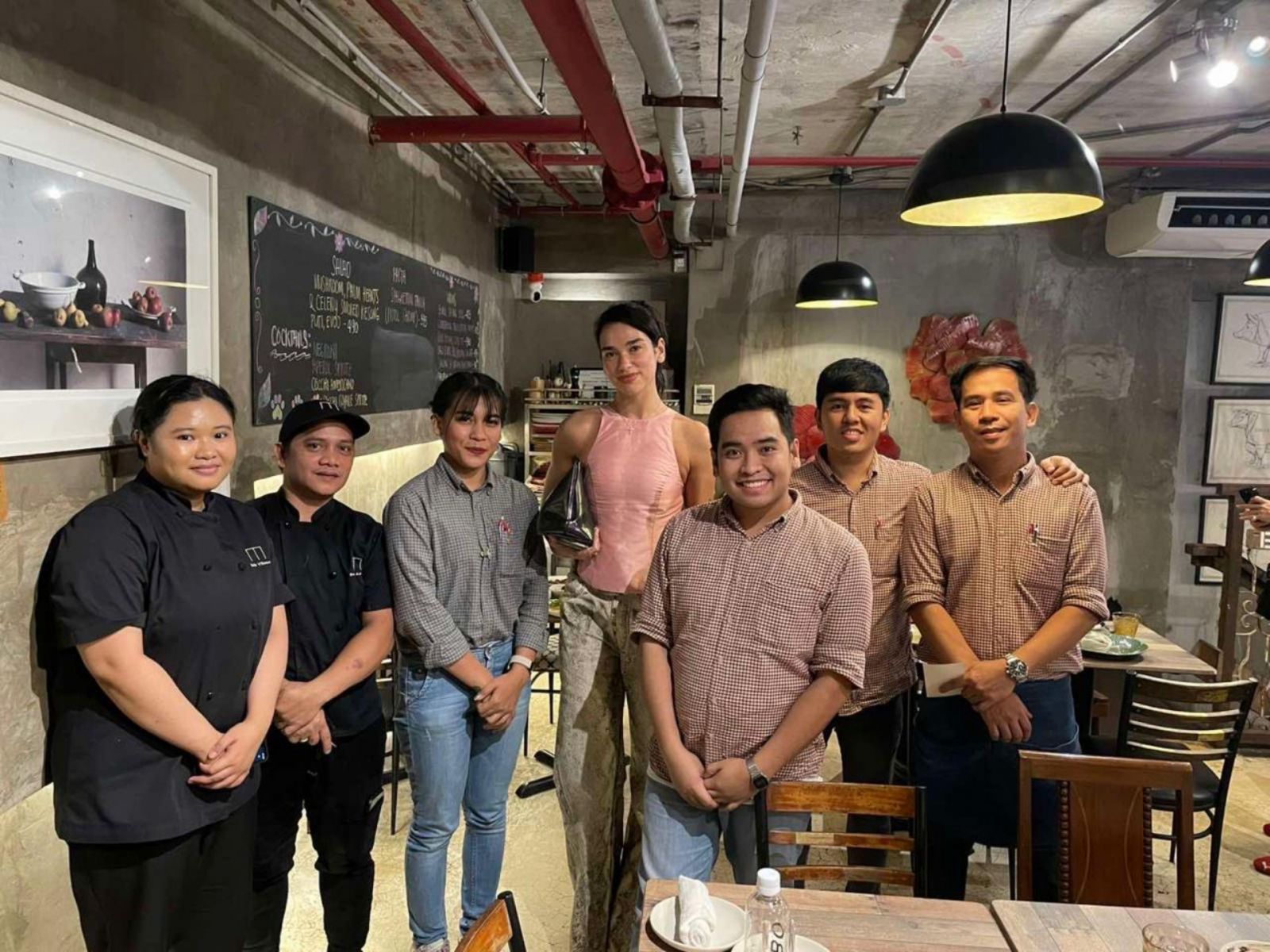 Dua Lipa in Manila - Where she ate on her visit - Grace Park
