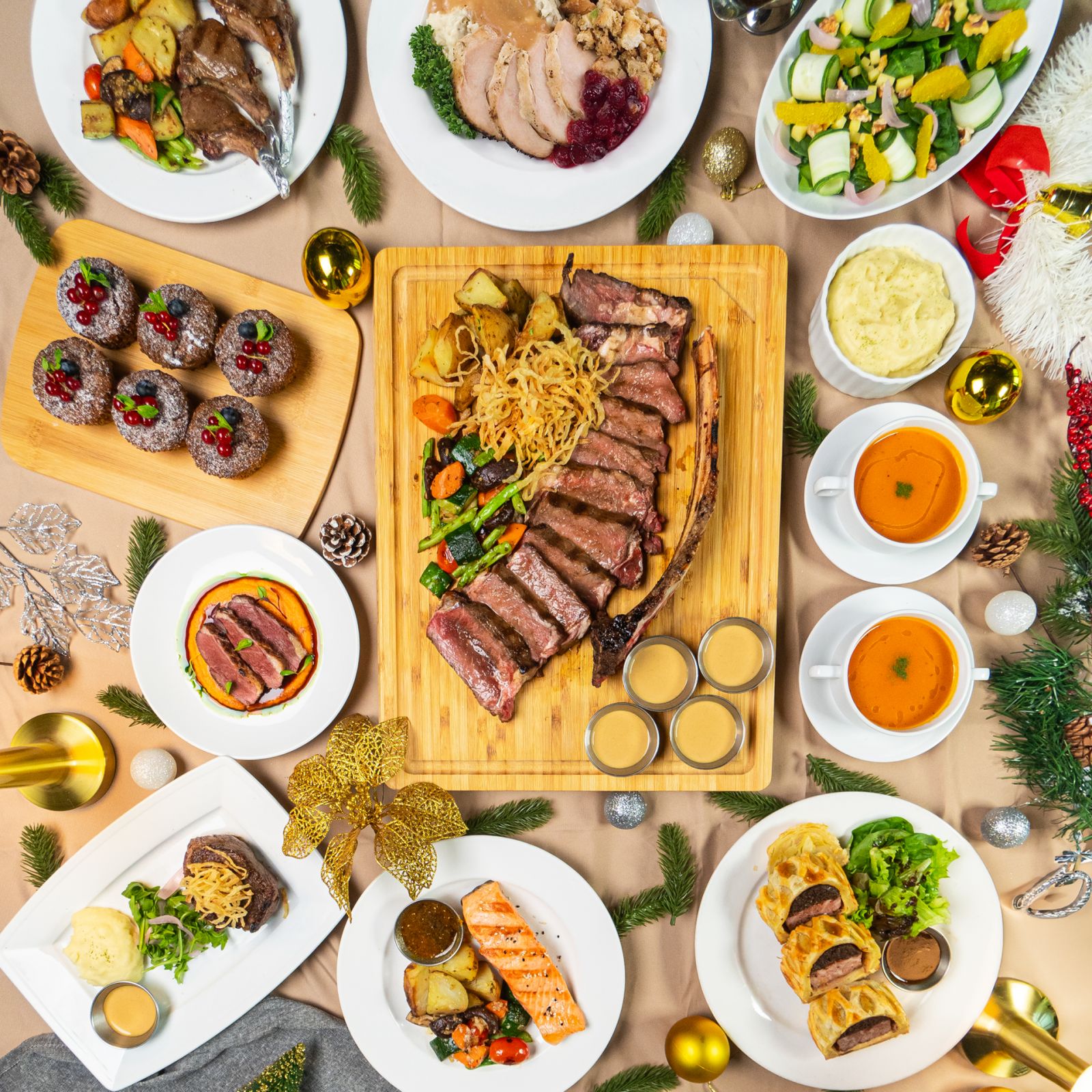 Maria’s Steakcafé’s dine in set menu (Photo: Maria’s Steakcafé)