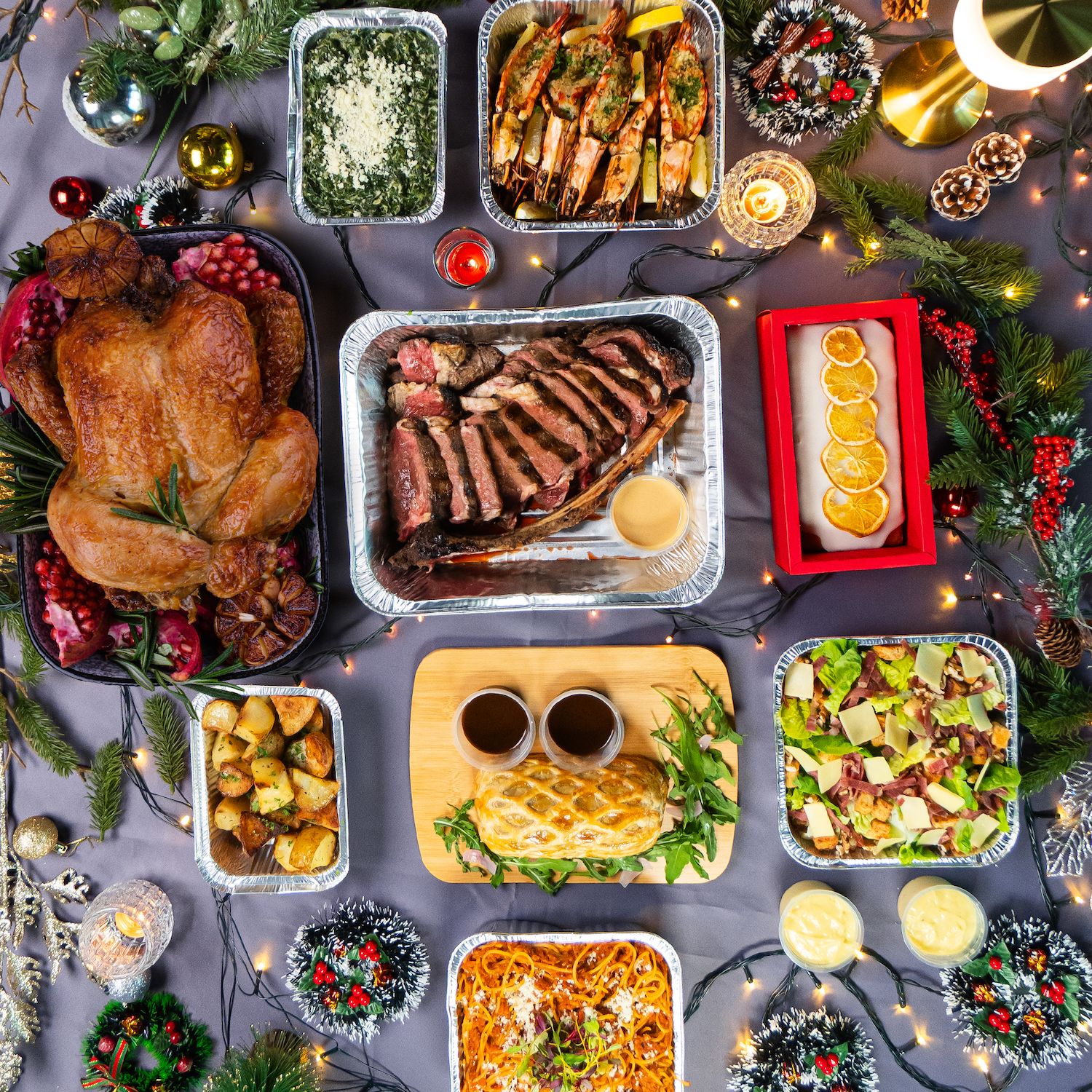 The restaurant’s delivery menu (Photo: Maria’s SteakCafé)