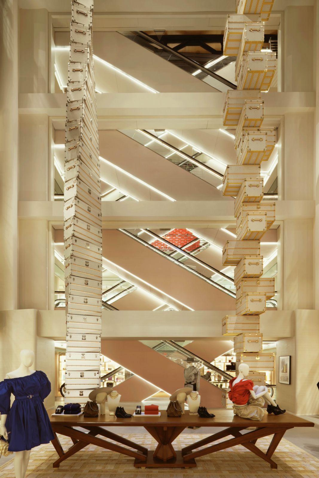 Louis Vuitton Fifth Avenue NYC: OMA installation at 57th Street